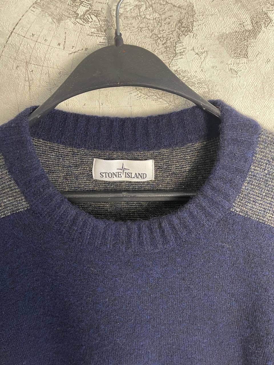 Stone Island × Vintage Vintage Stone Island sweater Size US XL / EU 56 / 4 - 9 Thumbnail