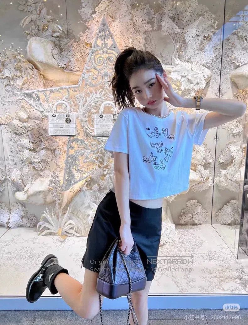 Other Chanel 22c Peace Pigeon Short Sleeve Size S / US 4 / IT 40 - 8 Thumbnail