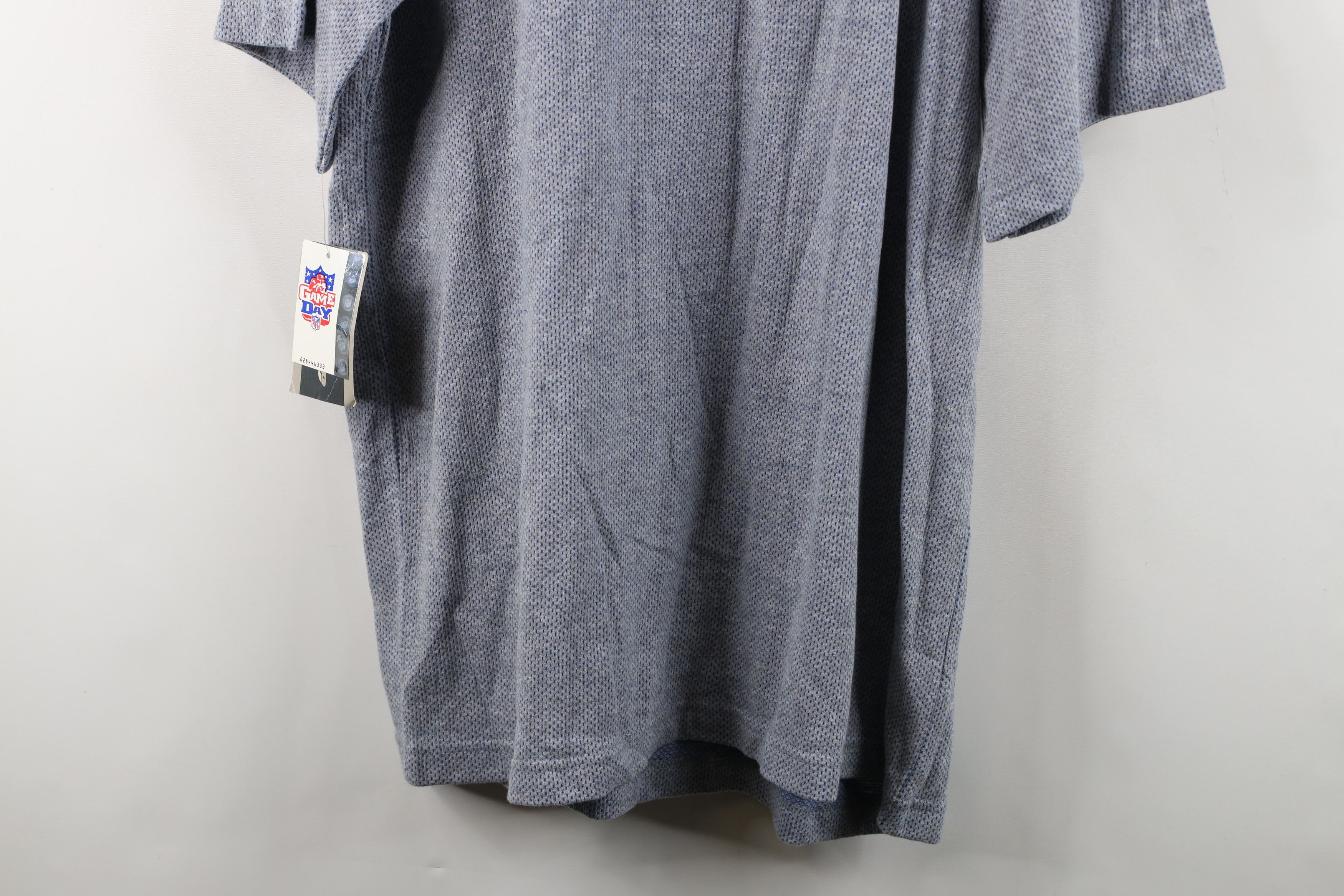 Vintage Deadstock Vintage 90s Y2K Colts Football Knit T-Shirt Size US L / EU 52-54 / 3 - 10 Thumbnail
