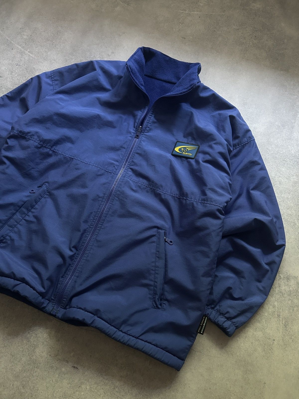 NASCAR Vintage Suzuki Double Side Sherpa jacket mens Size US L / EU 52-54 / 3 - 3 Thumbnail