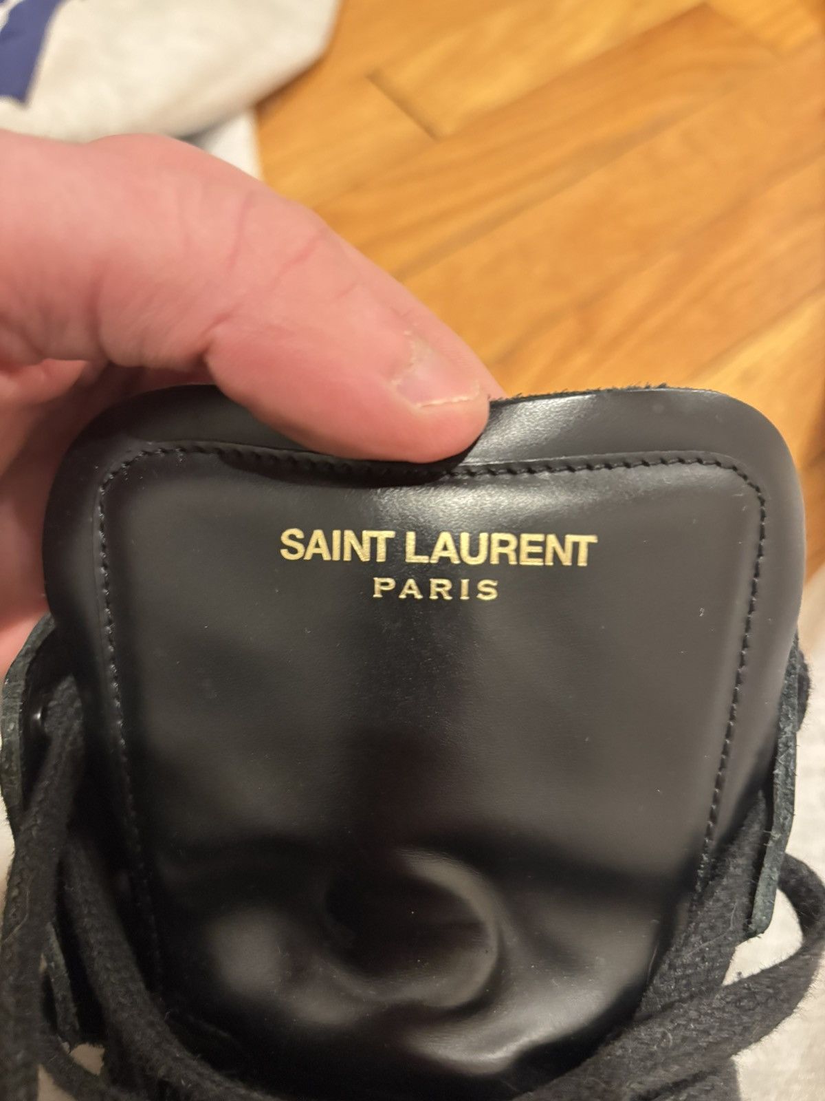 Saint Laurent Paris Saint Laurent SL/10H Hightop Sneakers Size US 12 / EU 45 - 8 Thumbnail