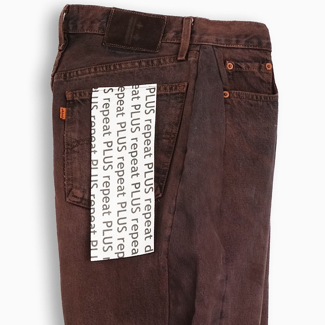 Japanese Brand × Levi's × Vintage REPEAT PLUS 002 High Waist Dirty Brown 30 size (RP002W3001) Size US 30 / EU 46 - 4 Thumbnail
