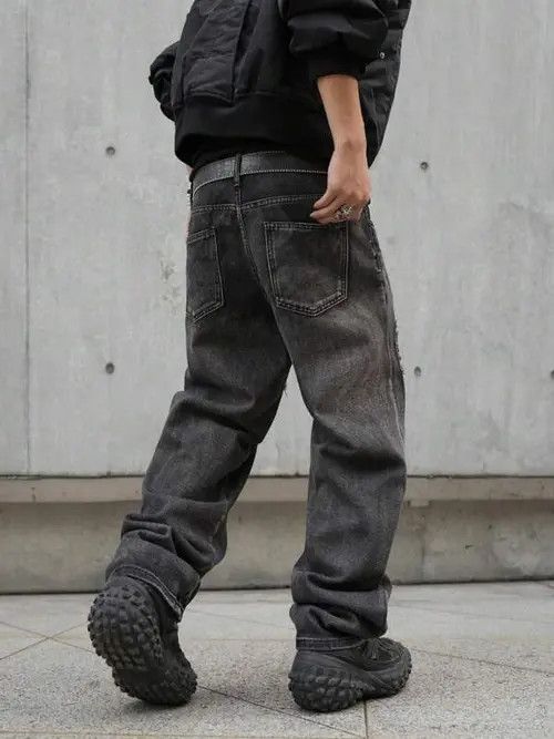 Japanese Brand × Vintage Baggy Spider DIstressed Jeans Street Size US 32 / EU 48 - 4 Thumbnail
