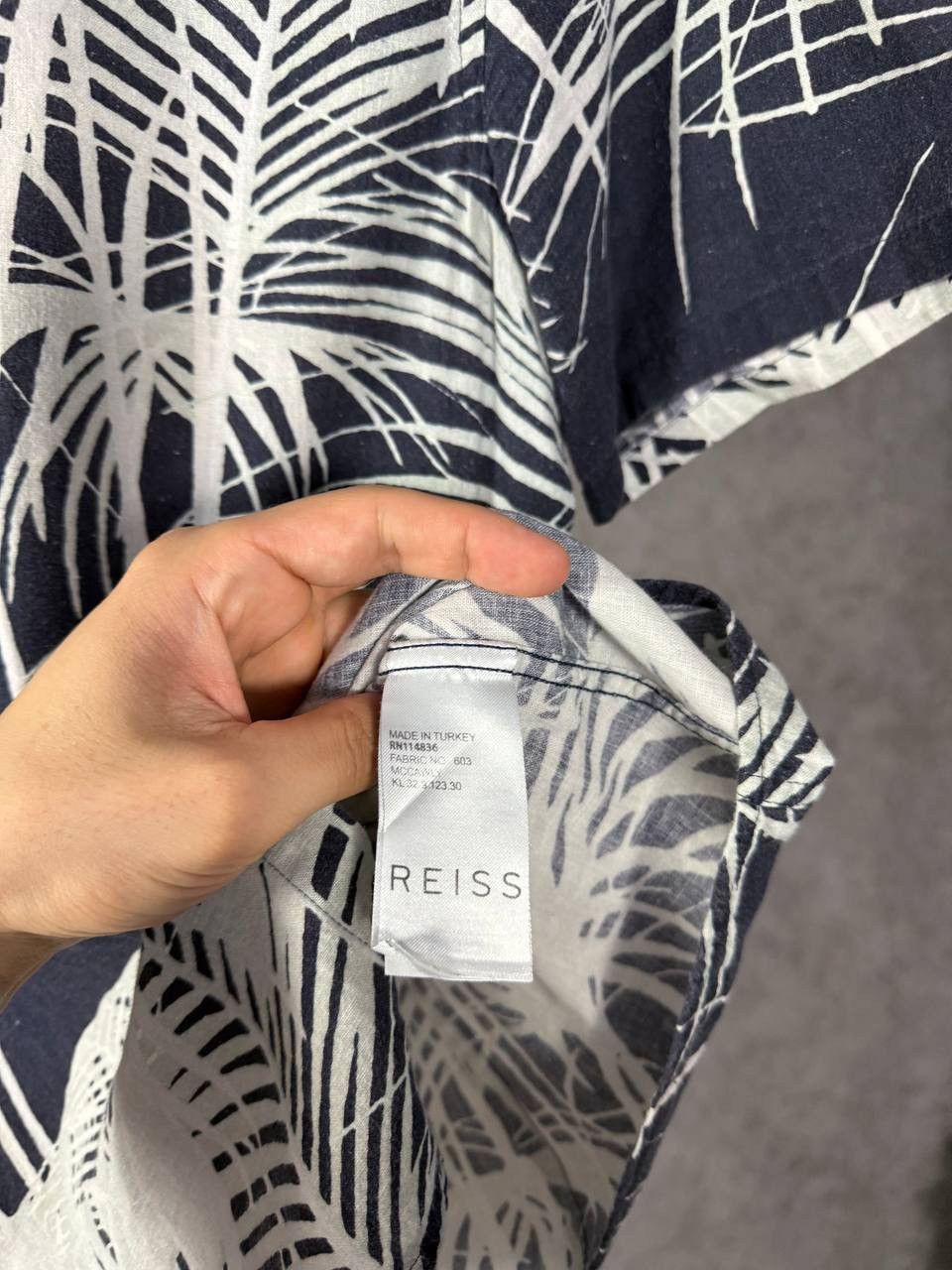 Reiss Reiss designer Hawaiian shirt Size US S / EU 44-46 / 1 - 4 Thumbnail