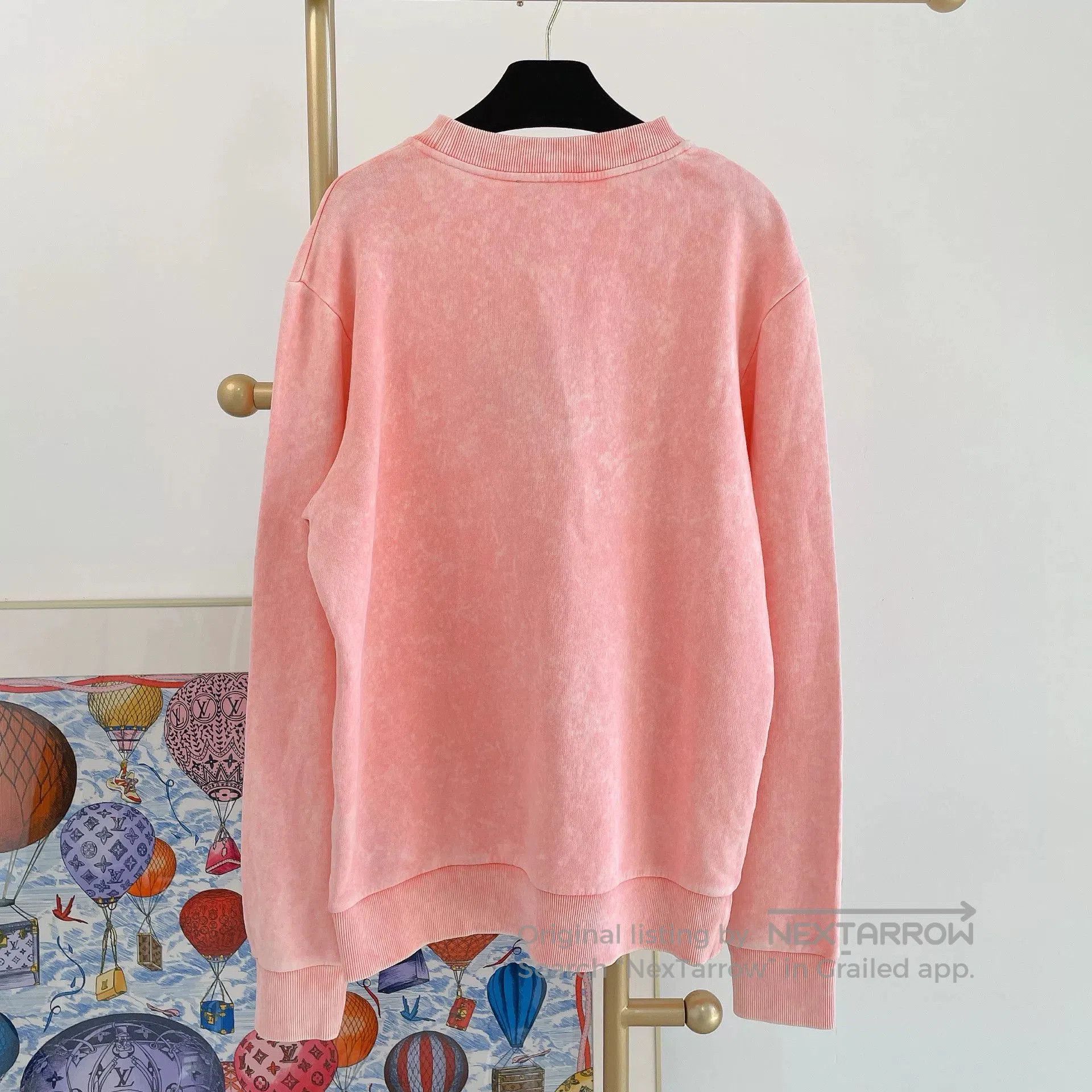 Balmain Balmain Pink Vintage Crewneck Sweatshirt. Size XS / US 0-2 / IT 36-38 - 3 Thumbnail