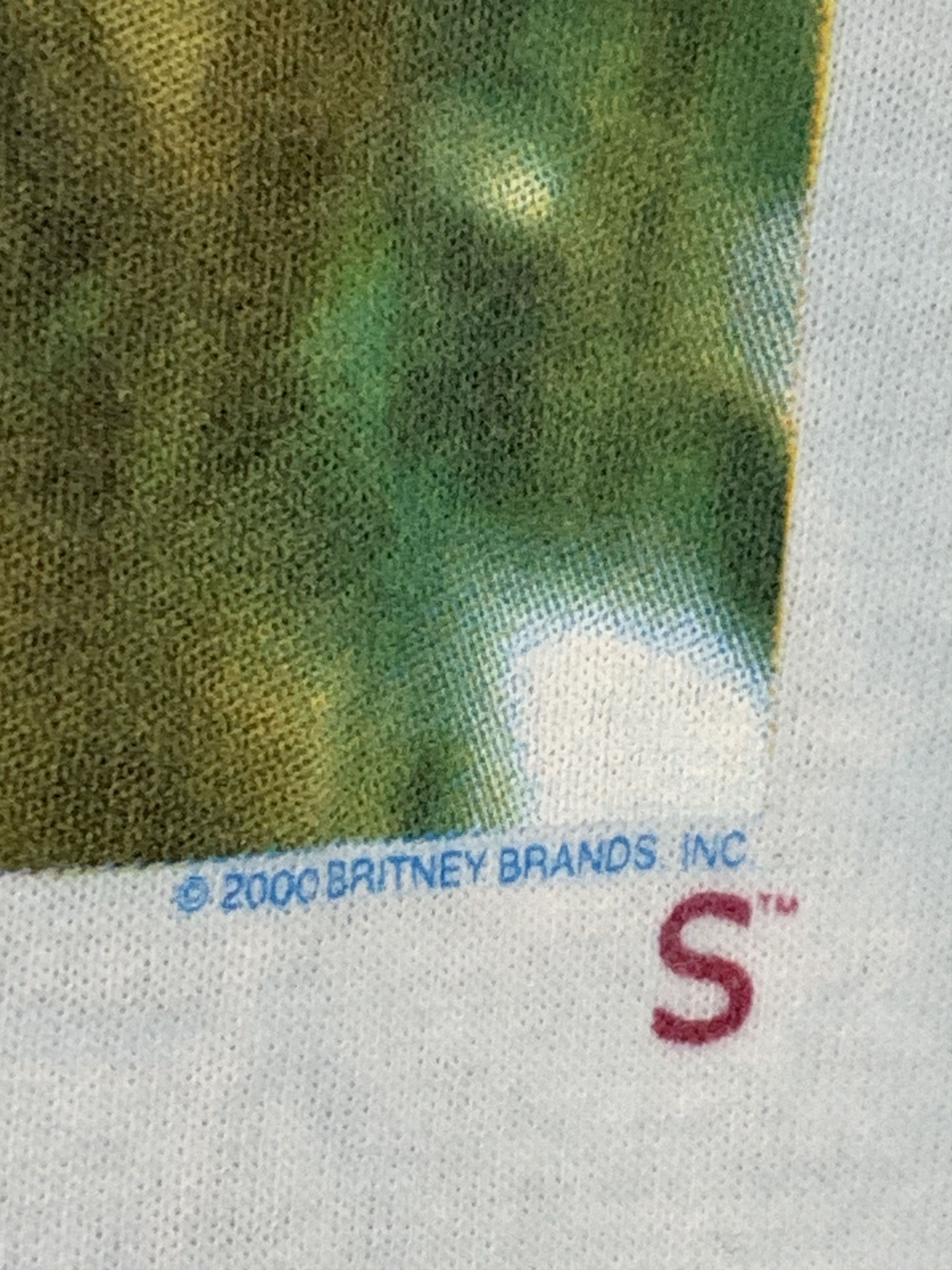Band Tees *RARE* Vintage 2000 Britney Spears Crazy Single Stitch Shirt Size US M / EU 48-50 / 2 - 4 Thumbnail