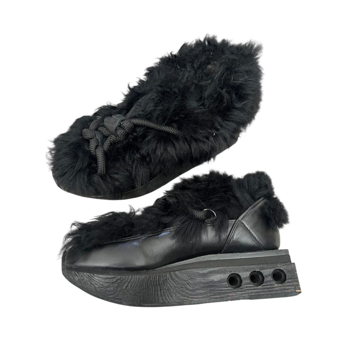 Yohji Yamamoto Yohji Yamamoto y3 adidas fur sandals Size US 8.5 / EU 41-42 - 3 Thumbnail
