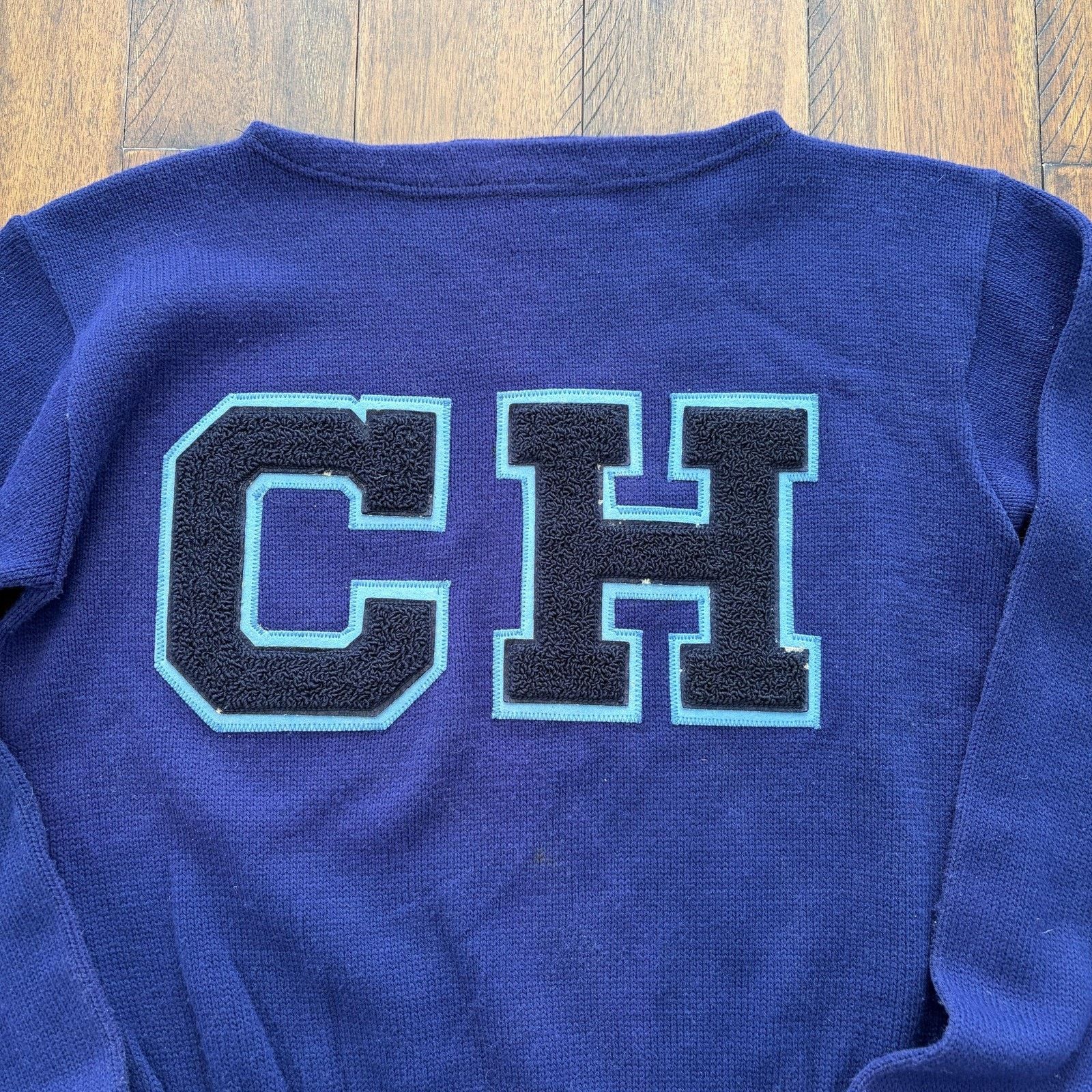 Vintage Vtg Gold Medal Sweater M Chestnut Hill Crewneck CH Letterman Size US M / EU 48-50 / 2 - 3 Thumbnail
