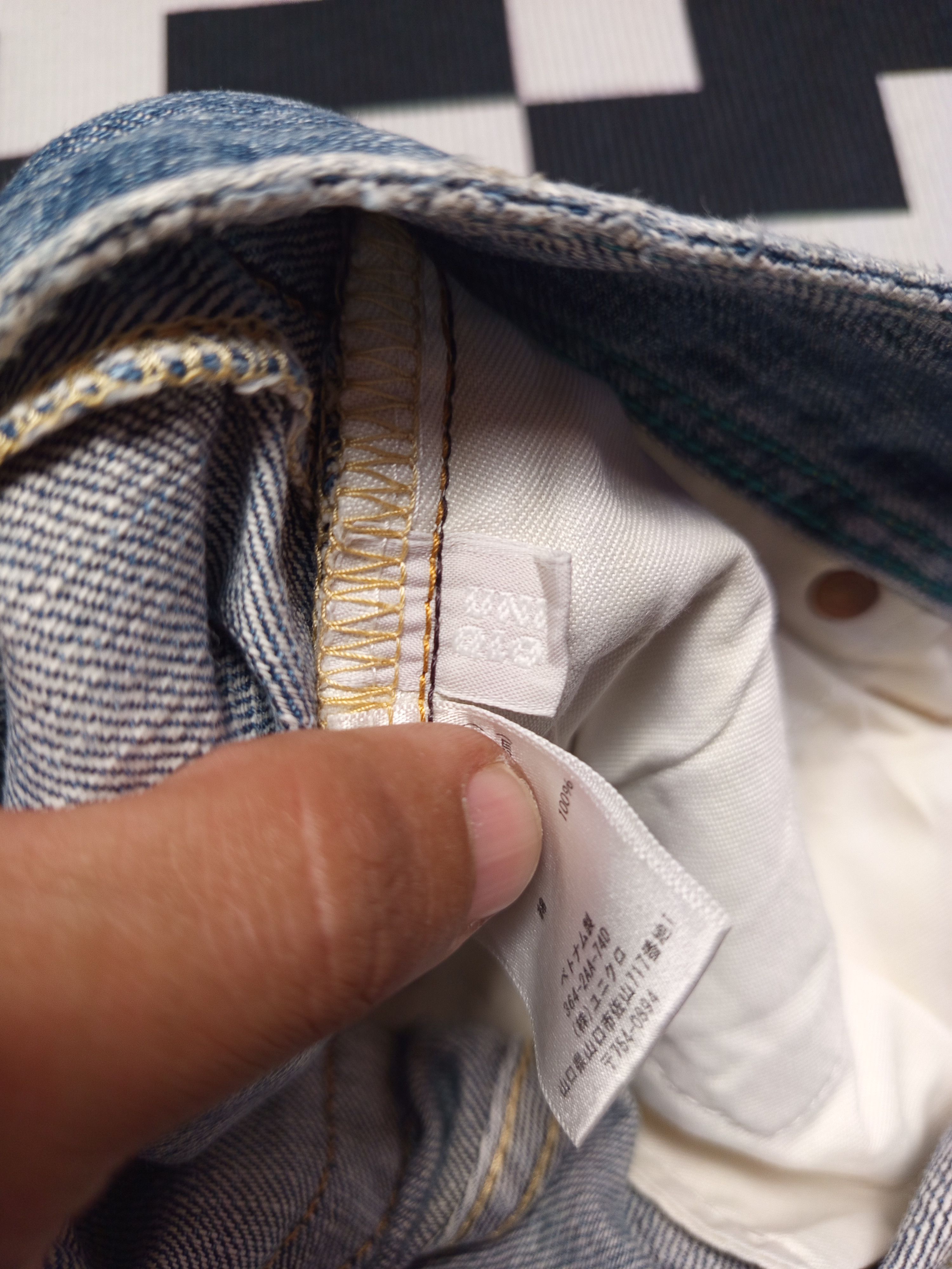 Alexander Wang × Uniqlo Vintage 90s Japanese Uniqlo Jeans Size US 29 - 14 Thumbnail