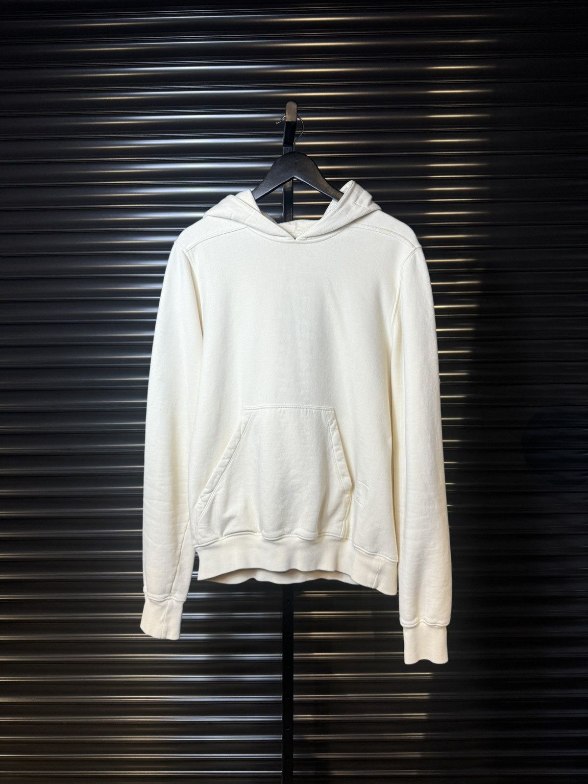 Rick Owens Rick Owens DRKSHDW Natural Reverse Drawstring Hoodie - XL Size US XL / EU 56 / 4 - 2 Thumbnail