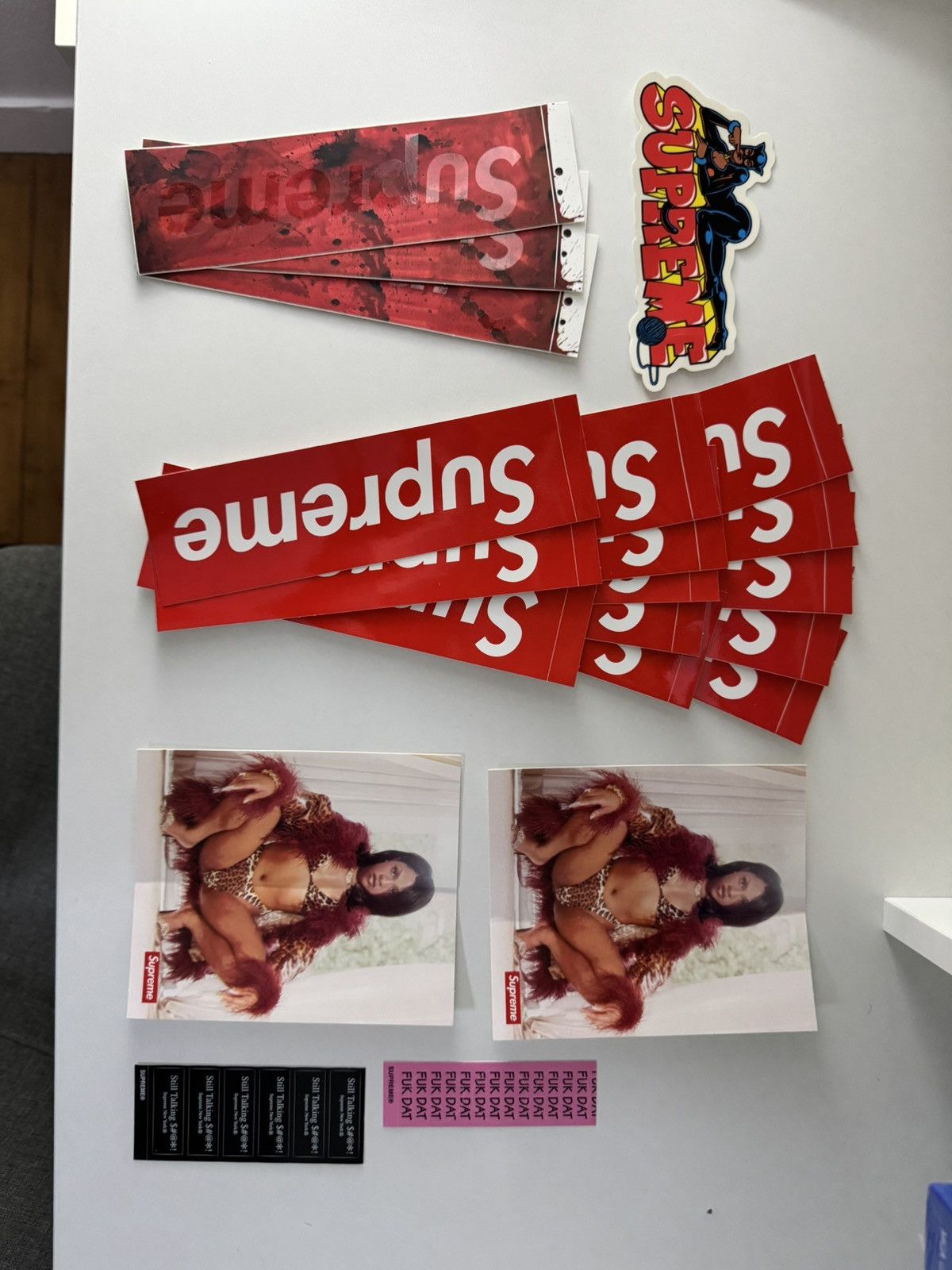 Set Supreme Stickers New