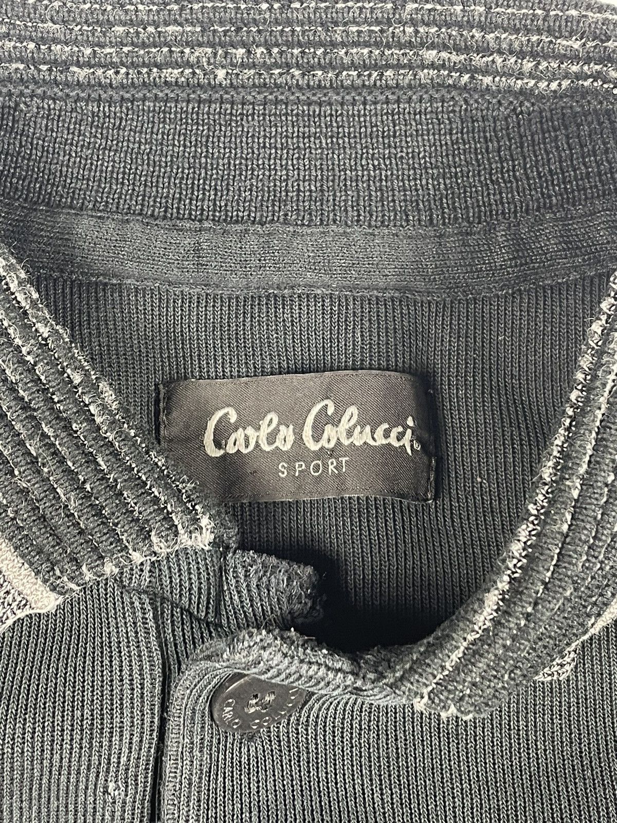 Carlo Colucci × Vintage Caro Colucci pullover crewneck sweatshirt zip rare boxy cool Size US XL / EU 56 / 4 - 4 Thumbnail
