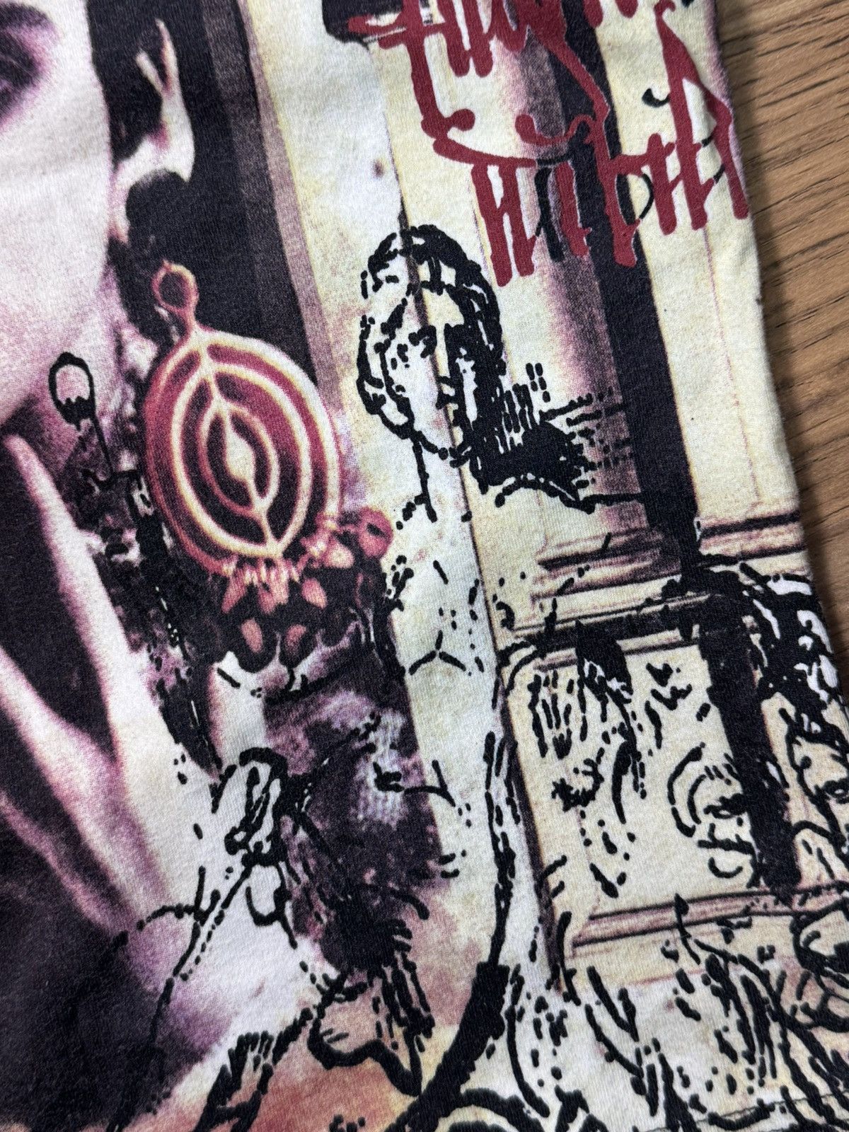 Japanese Brand × Vintage VINTAGE AVANT GARDE PRINTED TEE SHIRT Size M / US 6-8 / IT 42-44 - 5 Thumbnail