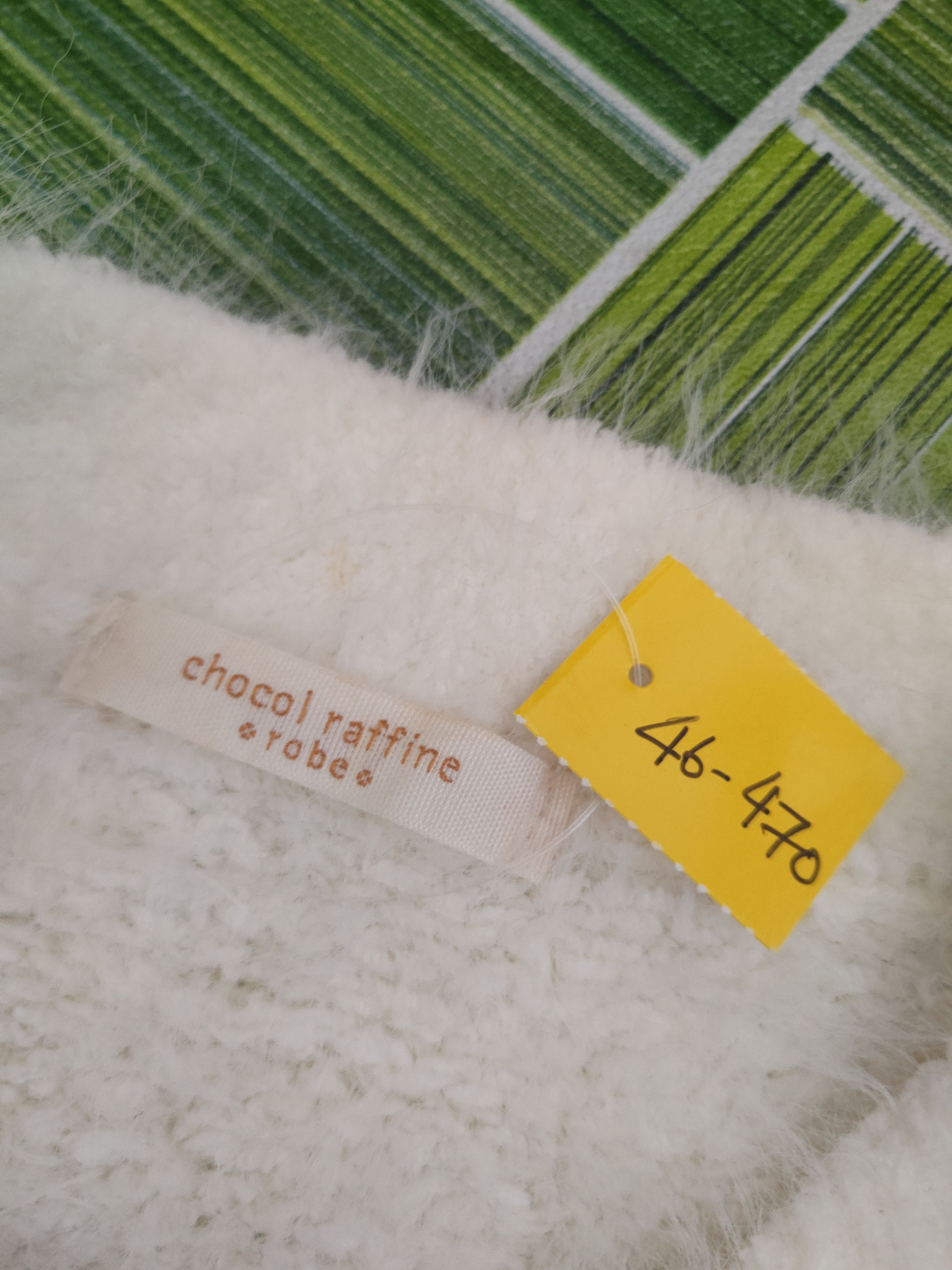 Japanese Brand DL Chocol Raffine Cream Fur Mohair Knitwear #sp46-470 Size S / US 4 / IT 40 - 14 Thumbnail