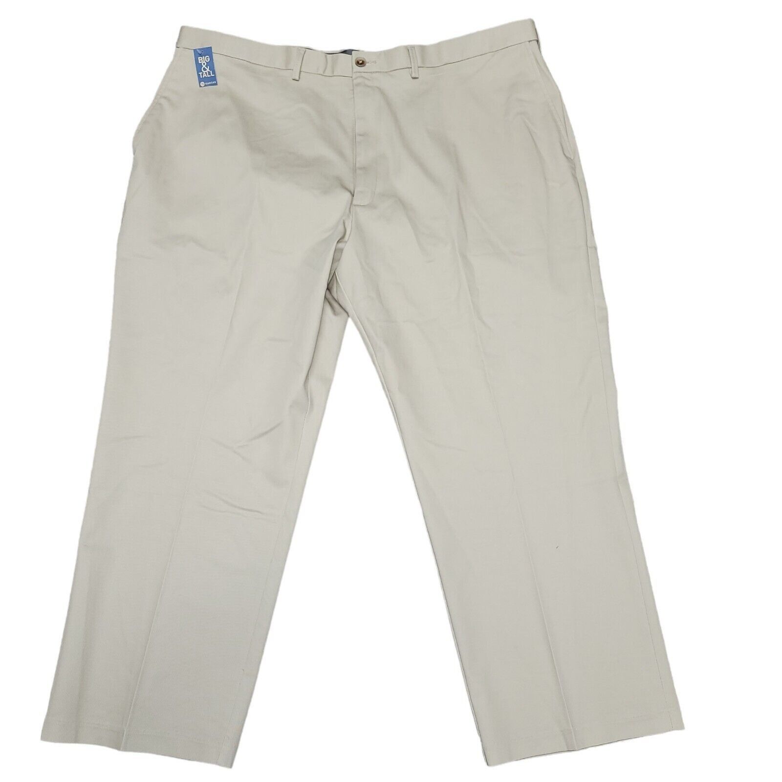 Men's Haggar Classic Fit No-Iron Khaki Size N