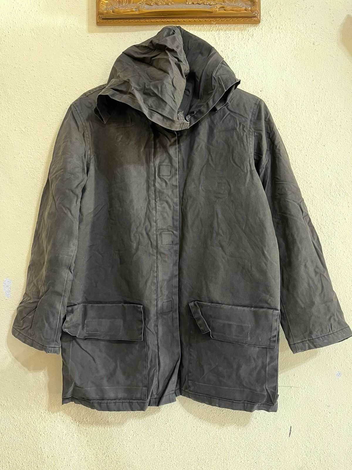 agnes b. Vintage Agnes b. Hoodie Double Pocket Jacket Nice Design Size US M / EU 48-50 / 2 - 2 Thumbnail