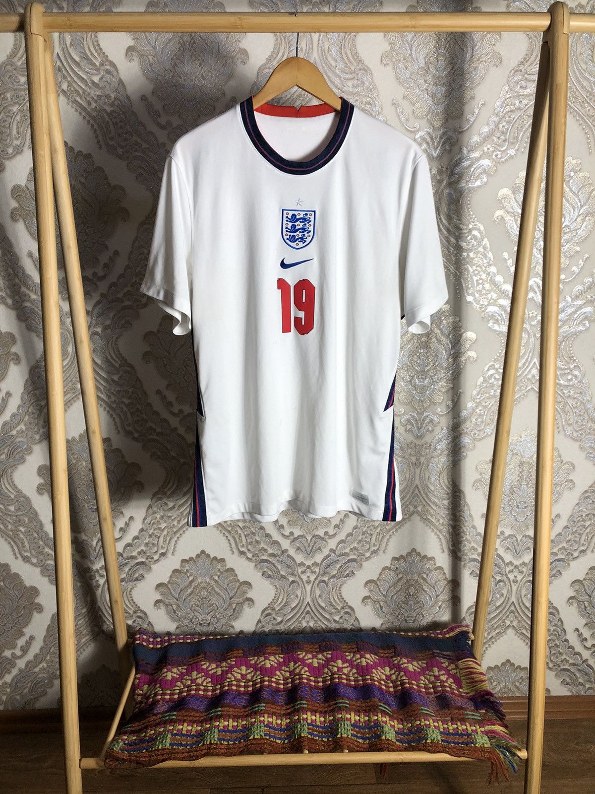 Nike VERY RARE NIKE ENGLAND RETRO SOCCER JERSEY MANCHESTER Y2K Size US XL / EU 56 / 4 - 2 Thumbnail
