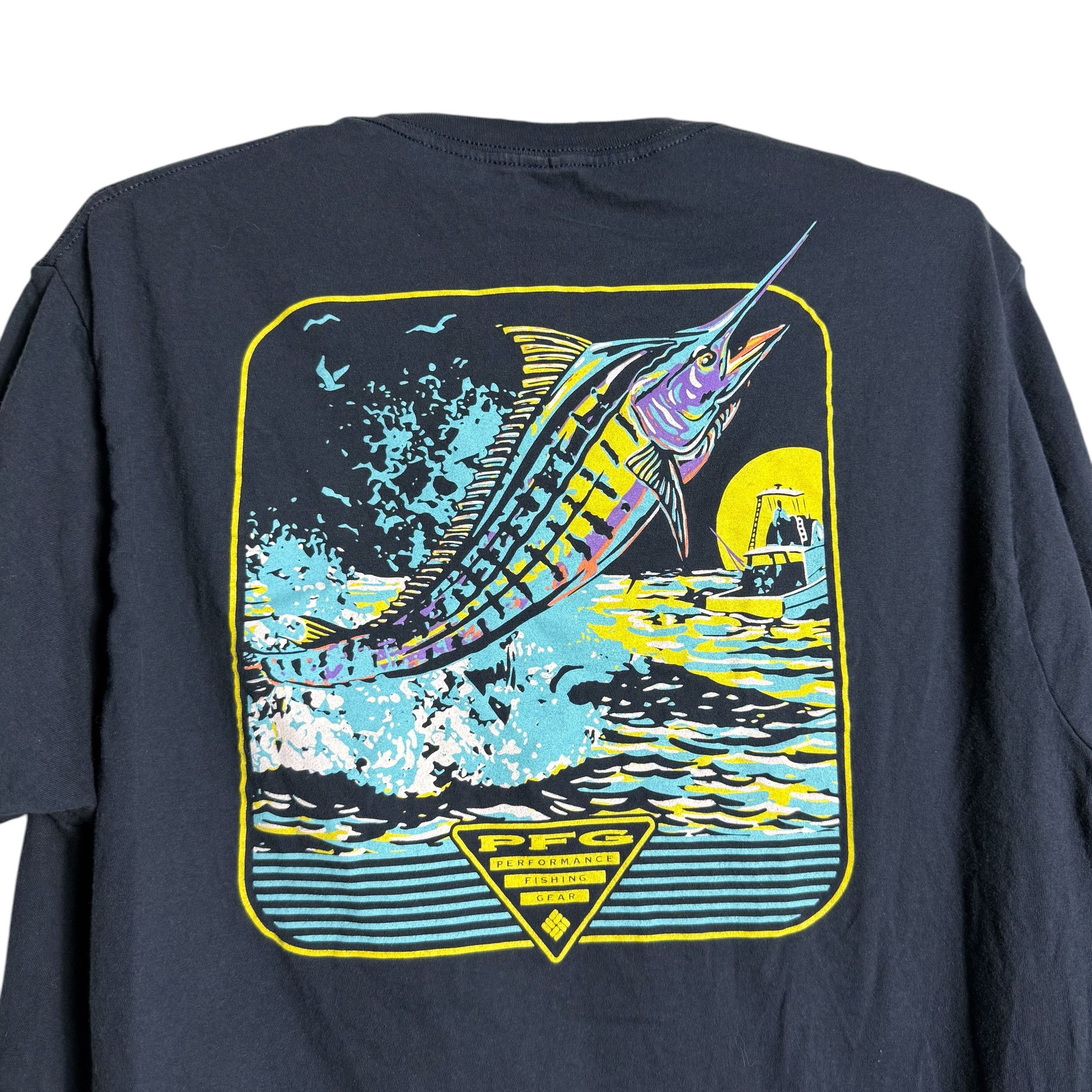 Columbia 🔥RARE🔥Columbia PFG Performance Fishing Gear T-shirt Size US L / EU 52-54 / 3 - 2 Thumbnail