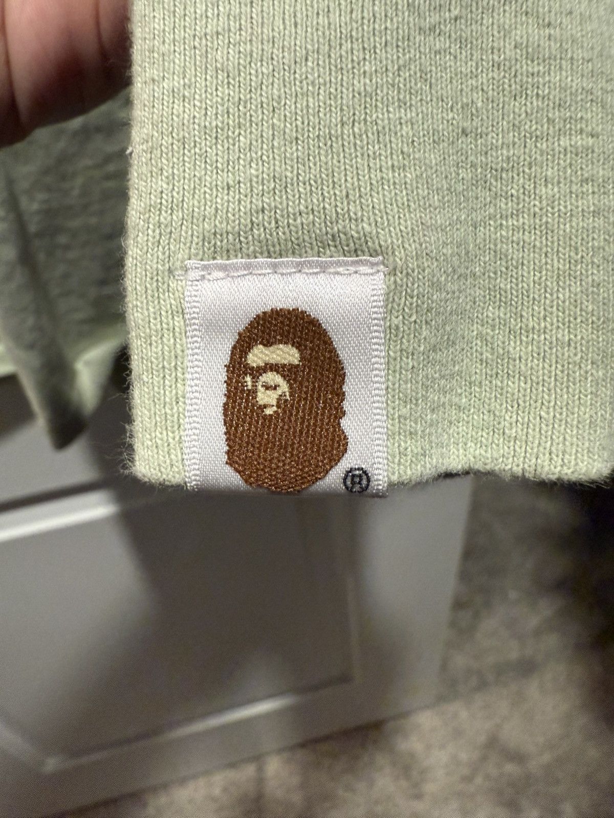 Bape Green Bape Long Sleeve Size US XL / EU 56 / 4 - 4 Thumbnail