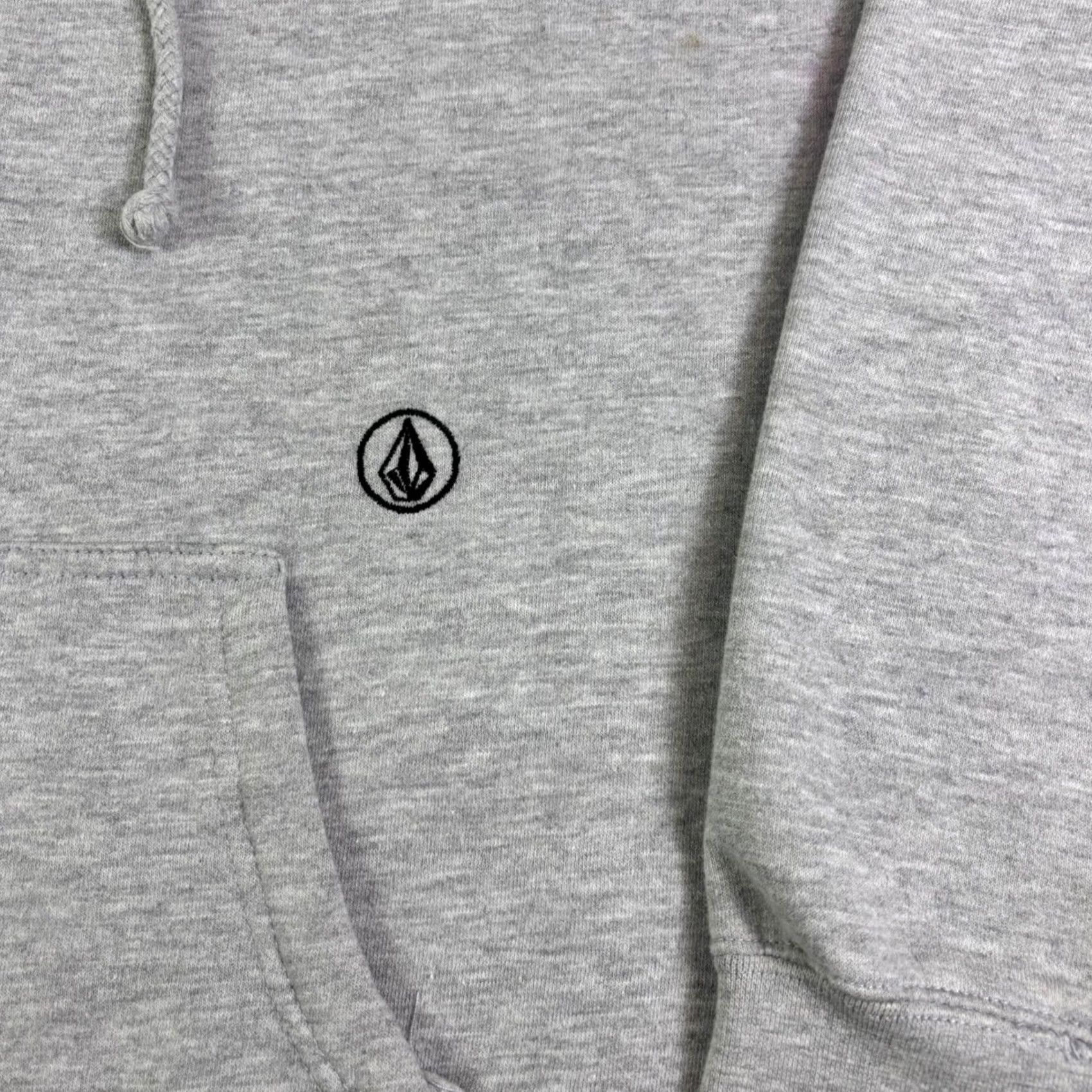 Volcom Volcom Hoodie Mens XL Heather Gray Stone Logo Skate Zip Up Sweatshirt Size US XL / EU 56 / 4 - 7 Thumbnail