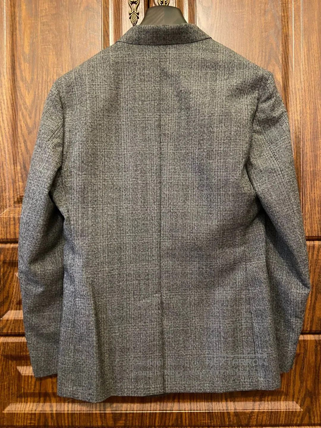 Berluti Berluti Gray Check Slim Wool Suit. Size US L / EU 52-54 / 3 - 2 Thumbnail
