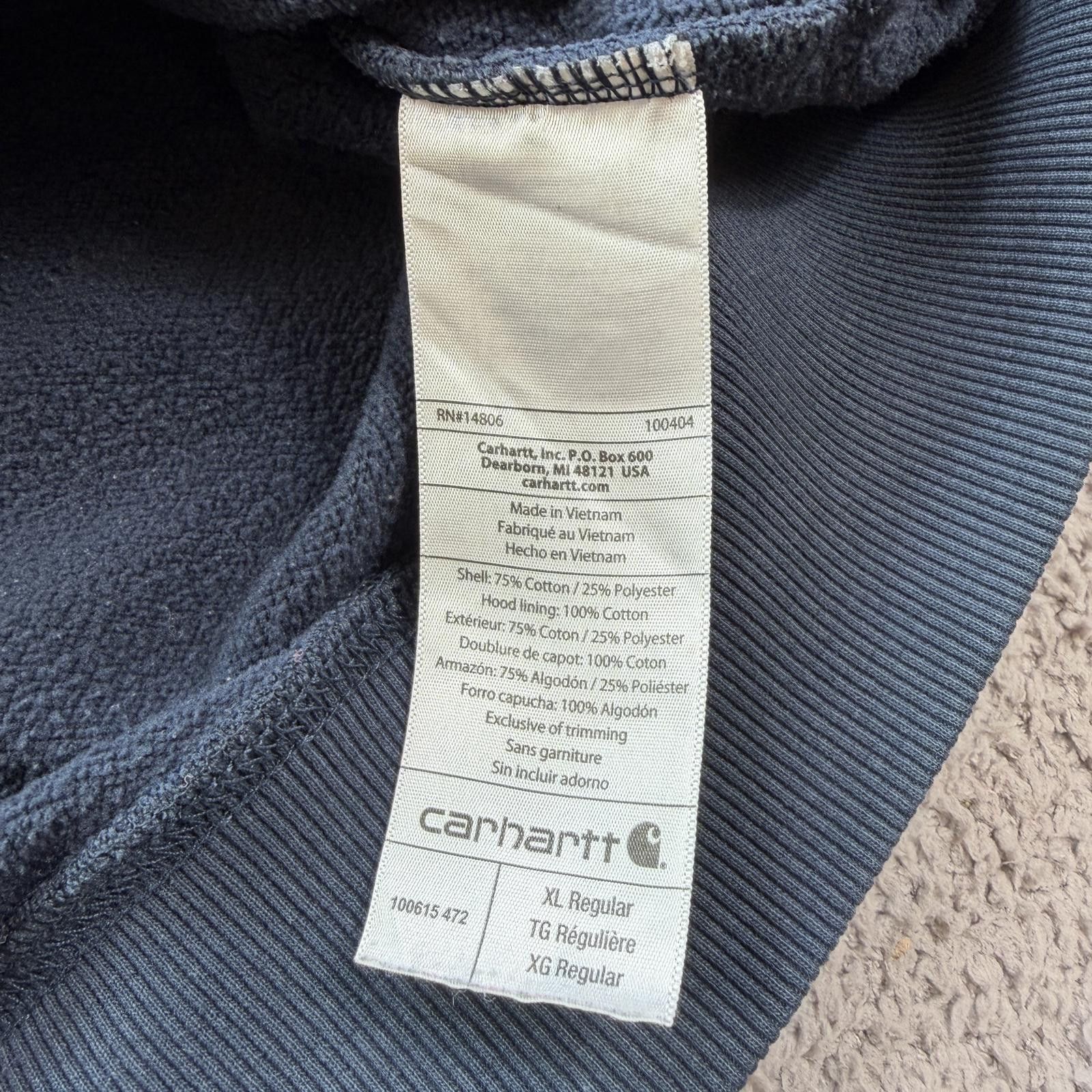 Carhartt Carhartt Hoodie XL Original Fit Rain Defender Sweatshirt Size US XL / EU 56 / 4 - 4 Thumbnail