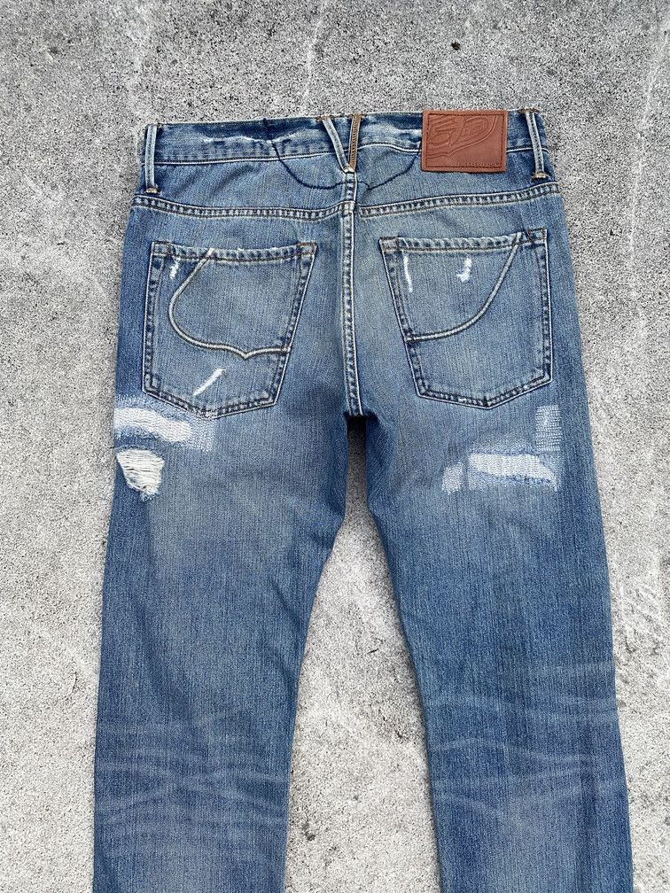 20471120 × 55DSL 55 DSL Mod Pearn Slimfit distressed denim undercover style Size US 30 / EU 46 - 10 Thumbnail