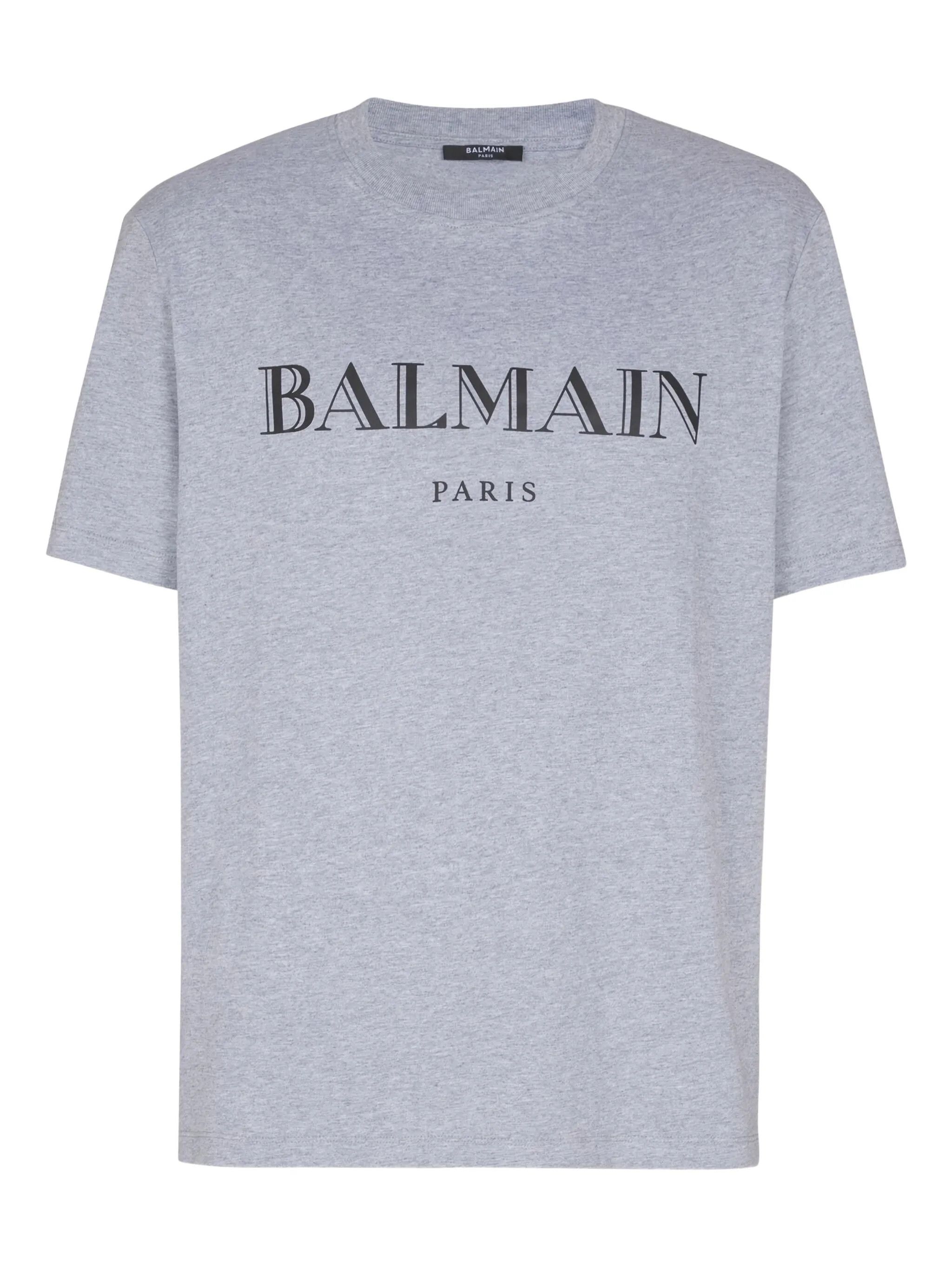 Balmain o1loc1c1125 T-Shirt in Grey Size US L / EU 52-54 / 3 - 1 Thumbnail