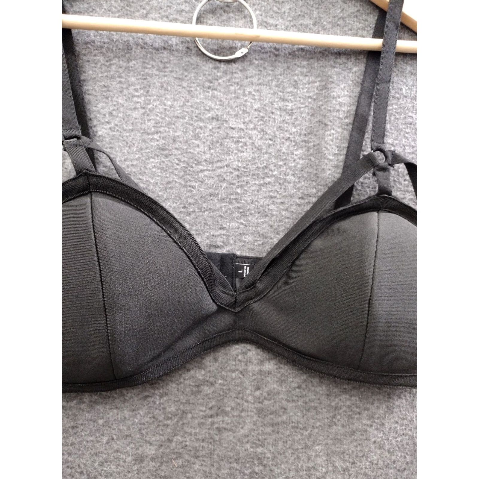 Vintage Codigo Sexy Strappy Black Women's Bra Size L Size ONE SIZE - 7 Thumbnail