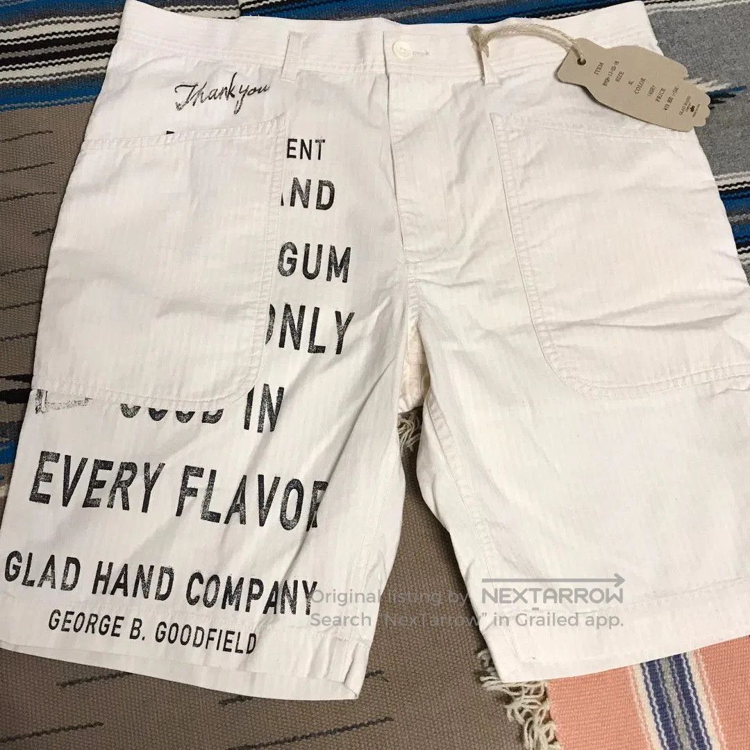 Vintage Vintage Glad Hand Shirt and Shorts Set. Size US 34 / EU 50 - 6 Thumbnail