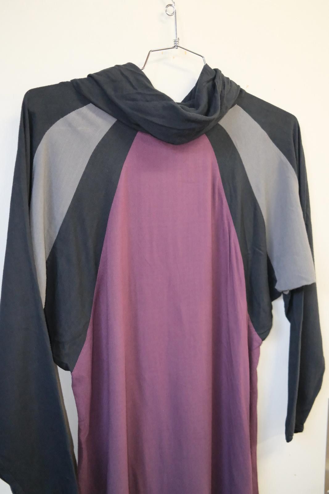 Issey Miyake 80's Issey Miyake Longsleeve Mini Dress Size M / US 6-8 / IT 42-44 - 4 Thumbnail