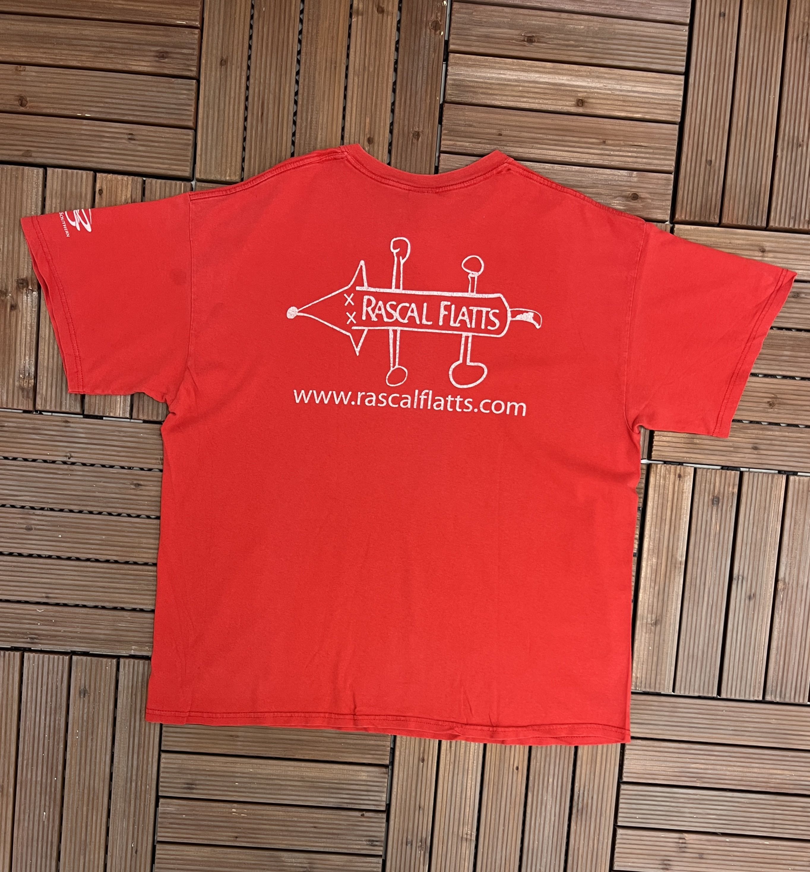 Vintage Rascal Flatts Here's To You Tour Vintage Tee Size US XL / EU 56 / 4 - 4 Thumbnail
