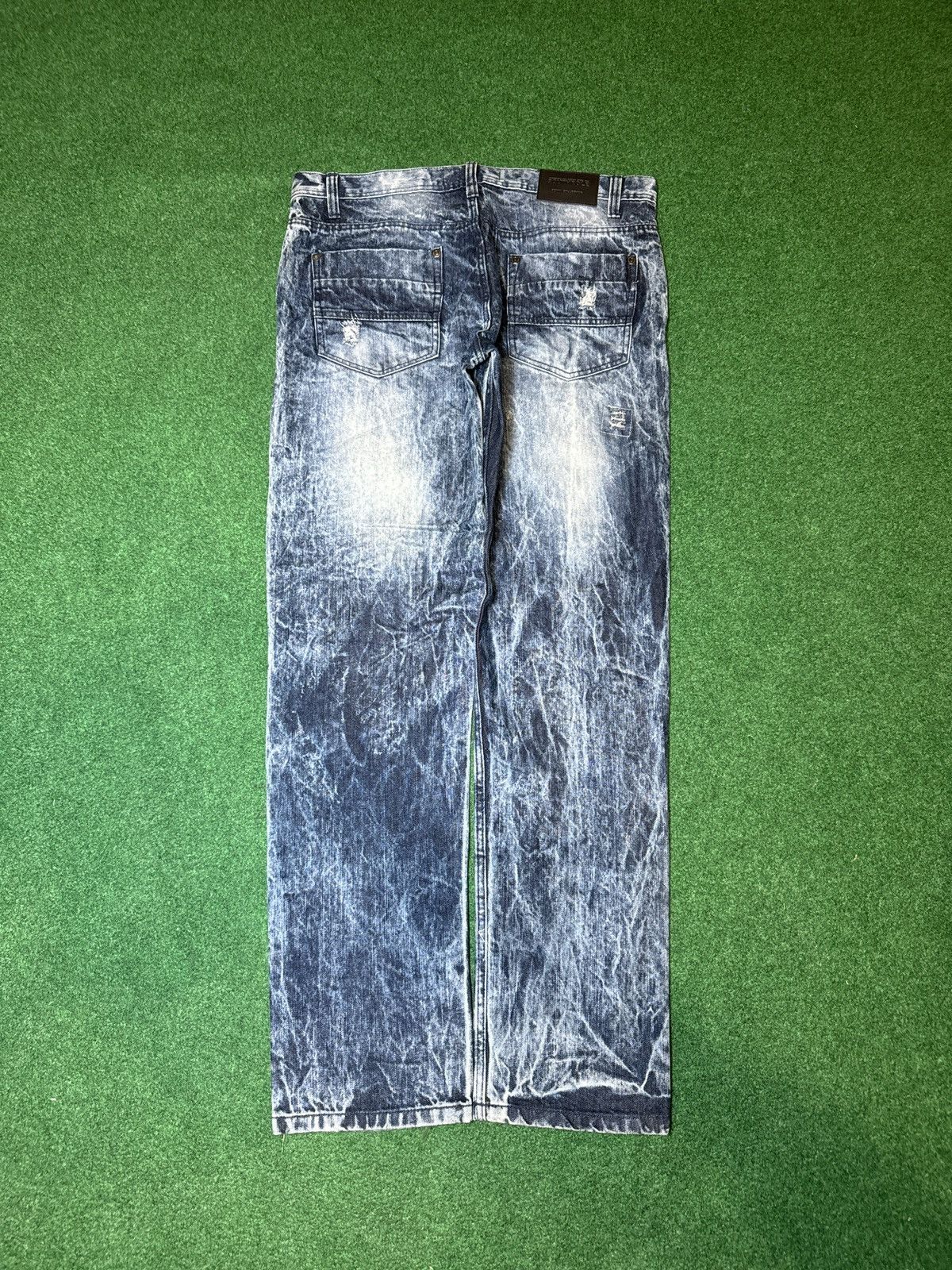 Southpole × Vintage Y2K Southpole Acid Wash Distressed Mens Slim Hip Hop Jeans Size US 36 / EU 52 - 3 Thumbnail