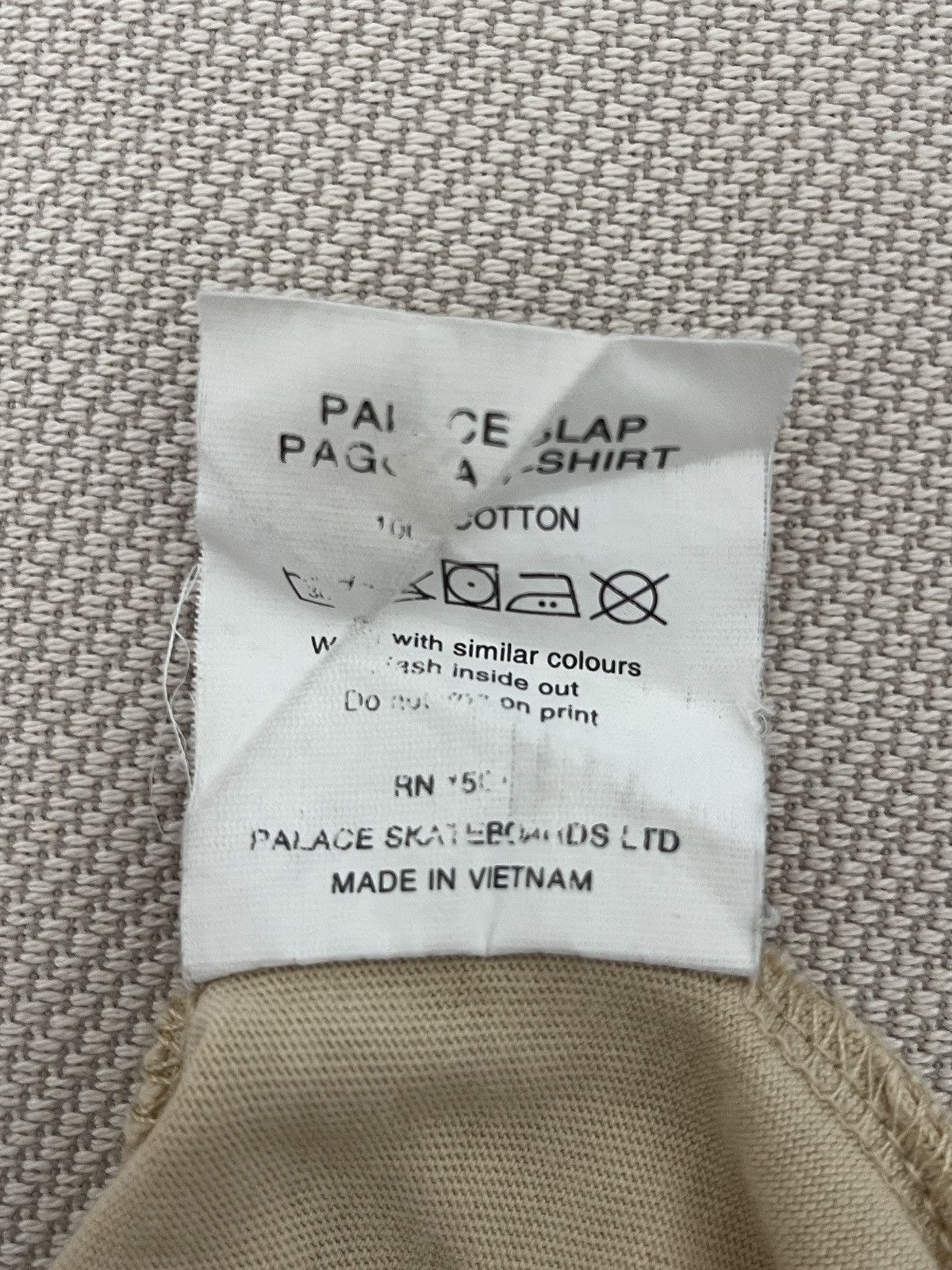 Palace Palace x Slap Magazine T-Shirt Beige Japanese Pagoda Tee Size US L / EU 52-54 / 3 - 7 Thumbnail