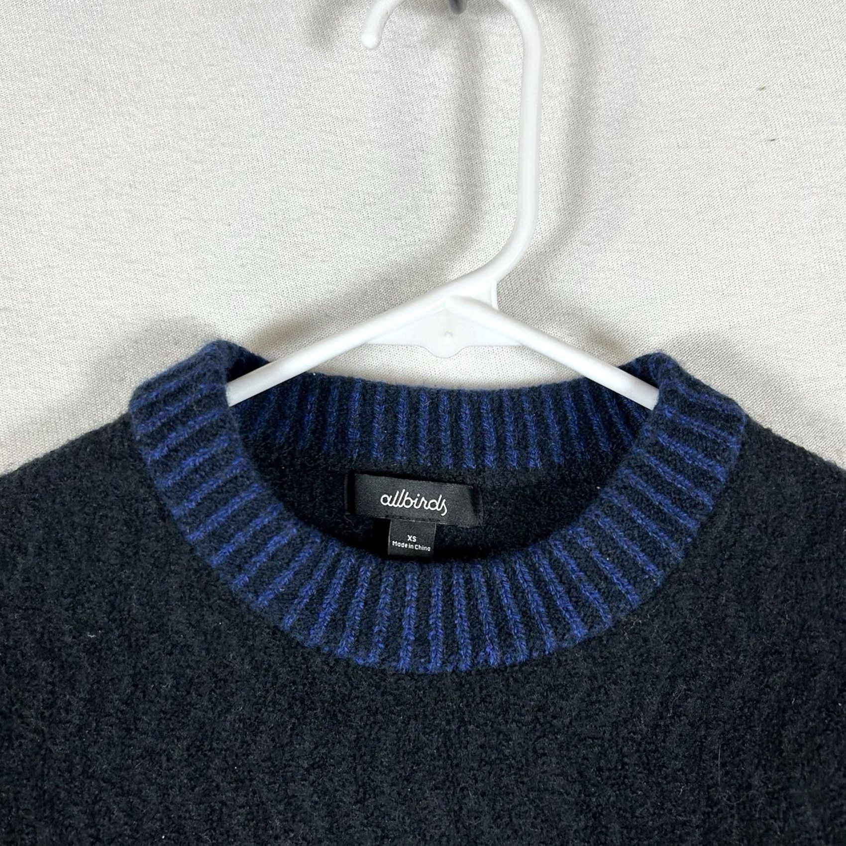 Allbirds Allbirds Jumper Long Sleeve Crewneck Sweater Womens XS Black Blue Size XS / US 0-2 / IT 36-38 - 2 Thumbnail