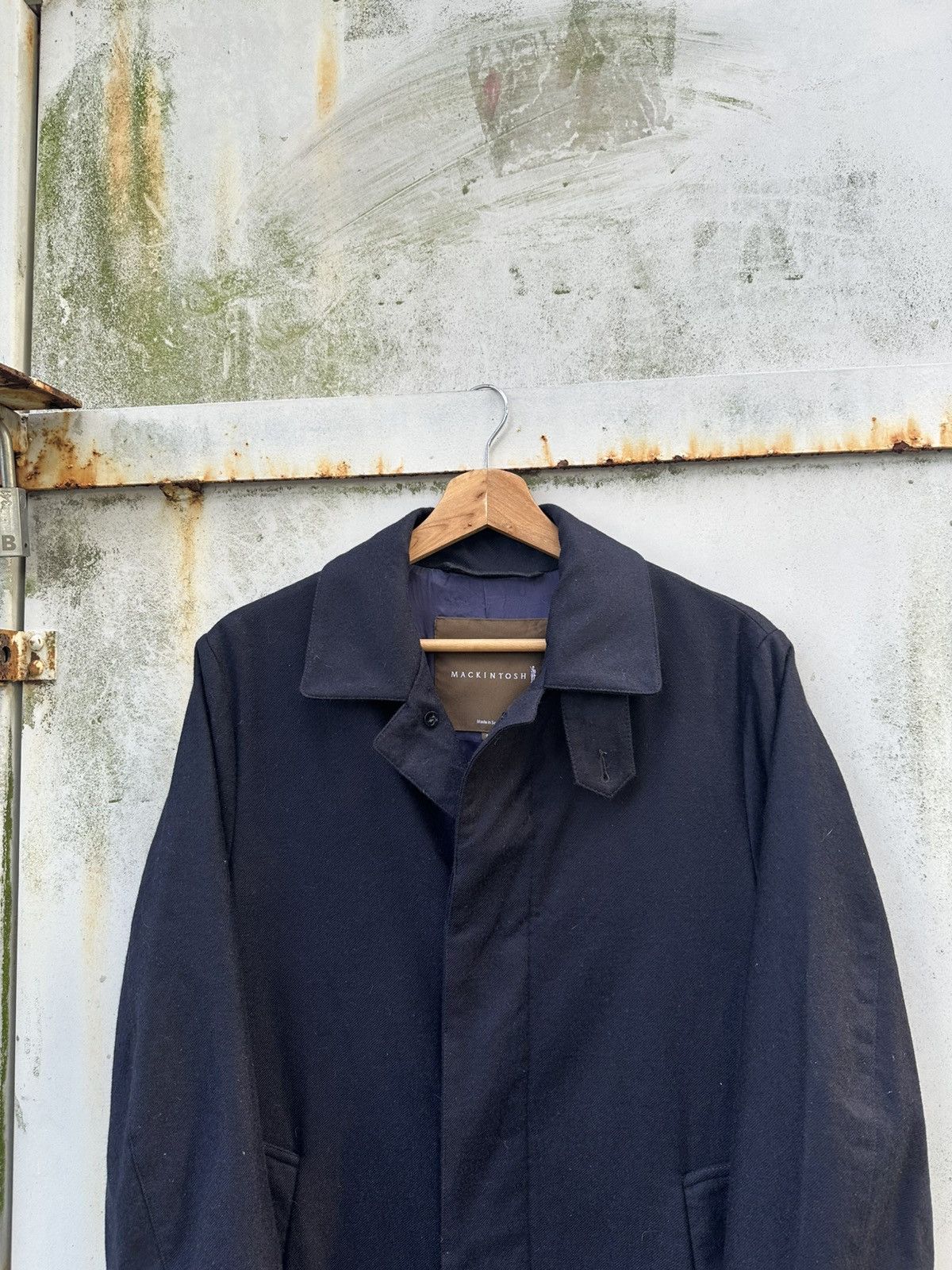 Mackintosh 👹Manckintosh Long Wool Jacket Made In Schotland Size US M / EU 48-50 / 2 - 4 Thumbnail