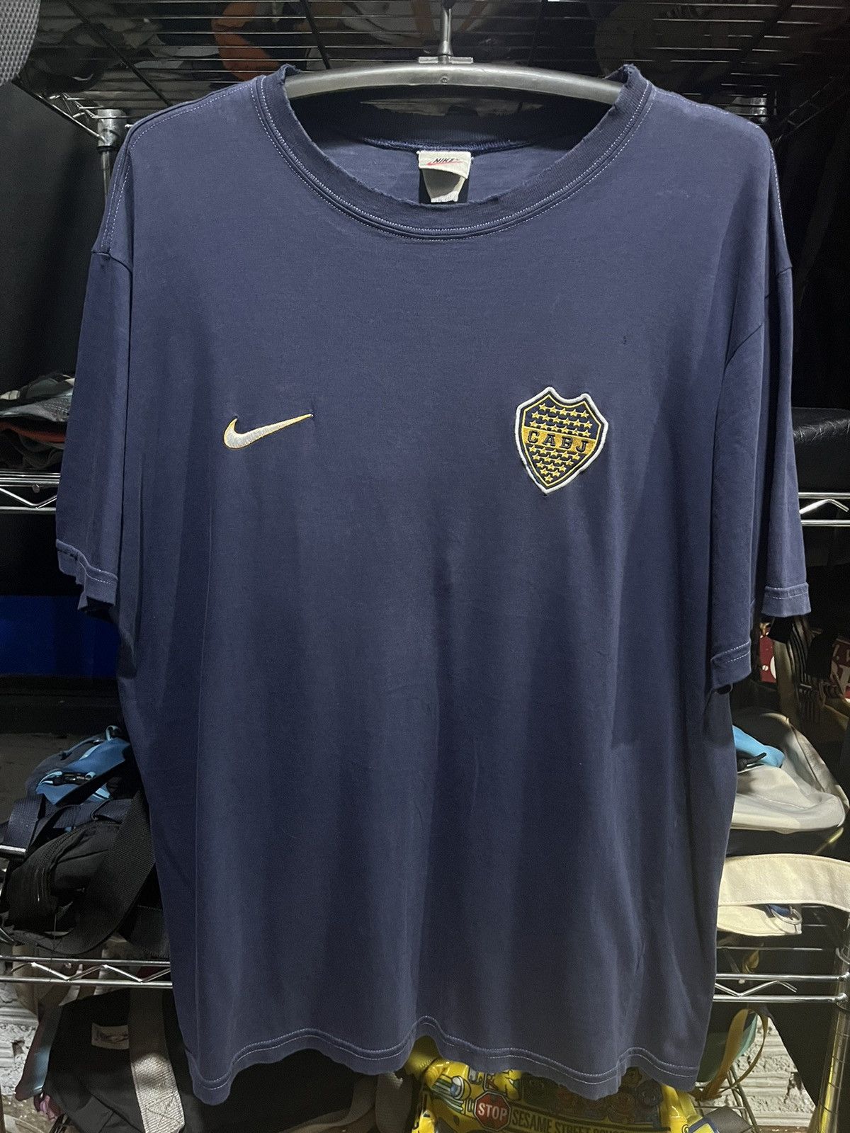 Nike Nike CABJ Boca Juniors Football Team Tee 90s Size US L / EU 52-54 / 3 - 1 Thumbnail