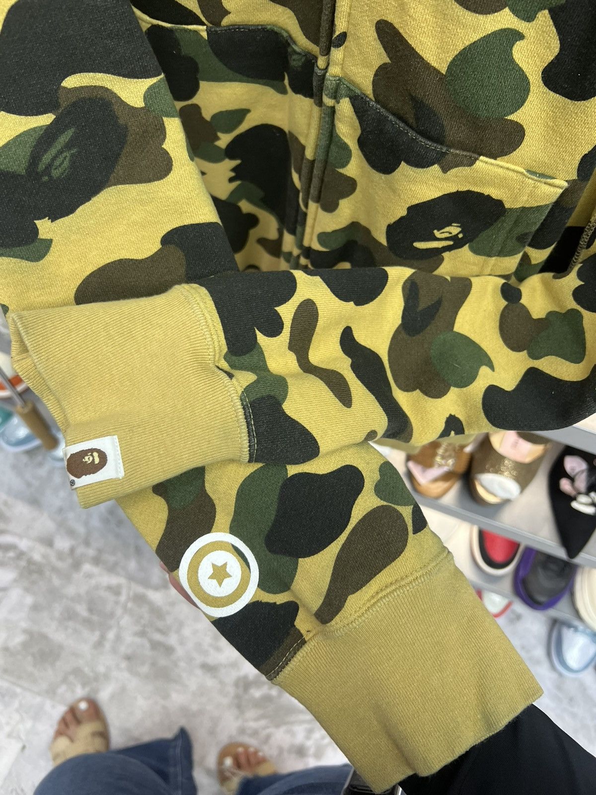 Bape Bape Shark Hoodie Full Zip Size US XL / EU 56 / 4 - 5 Thumbnail