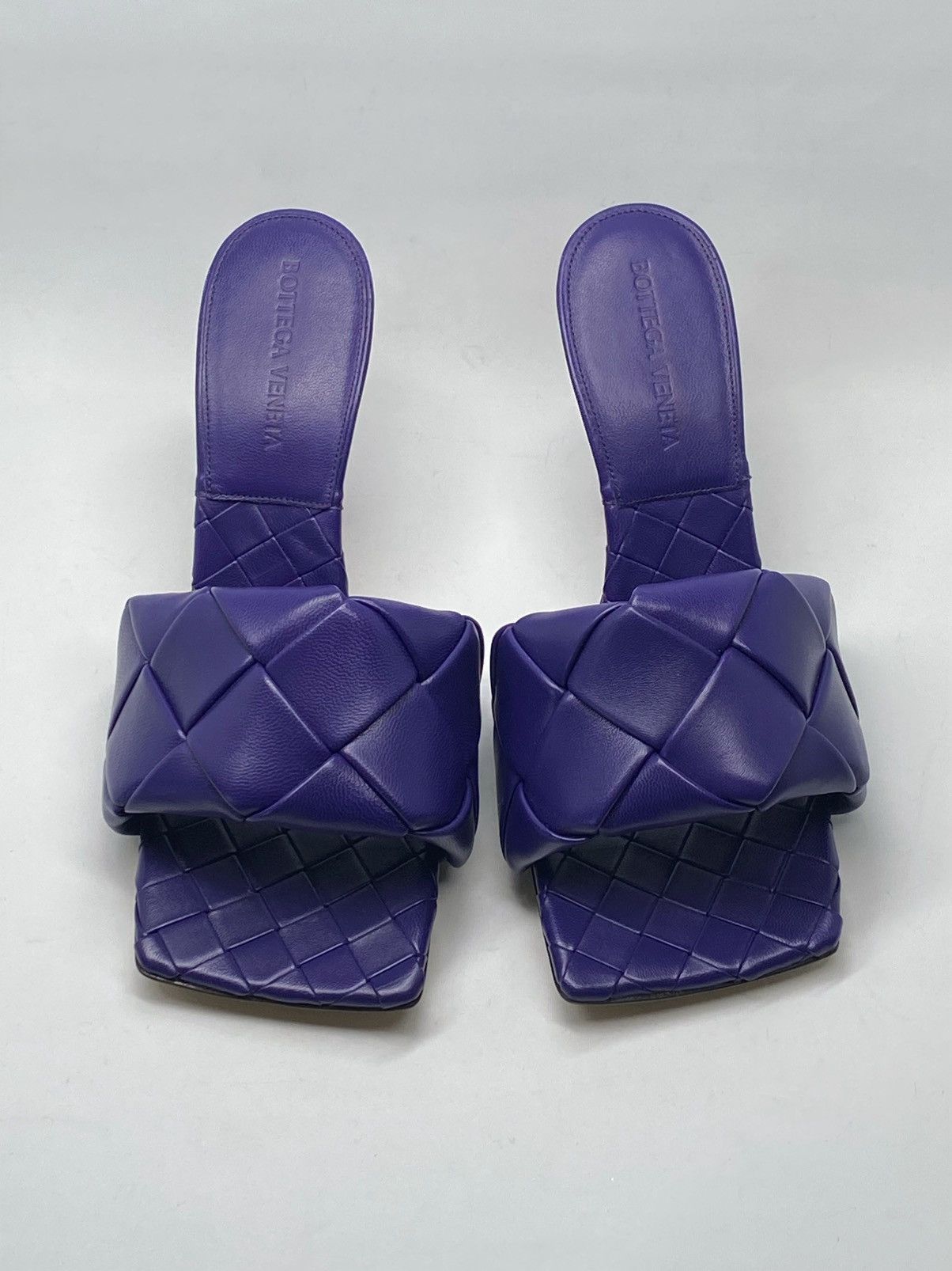 Bottega Veneta Bottega Veneta Intrecciato Lido Heeled Sandals size 37 Size US 7 / IT 37 - 4 Thumbnail