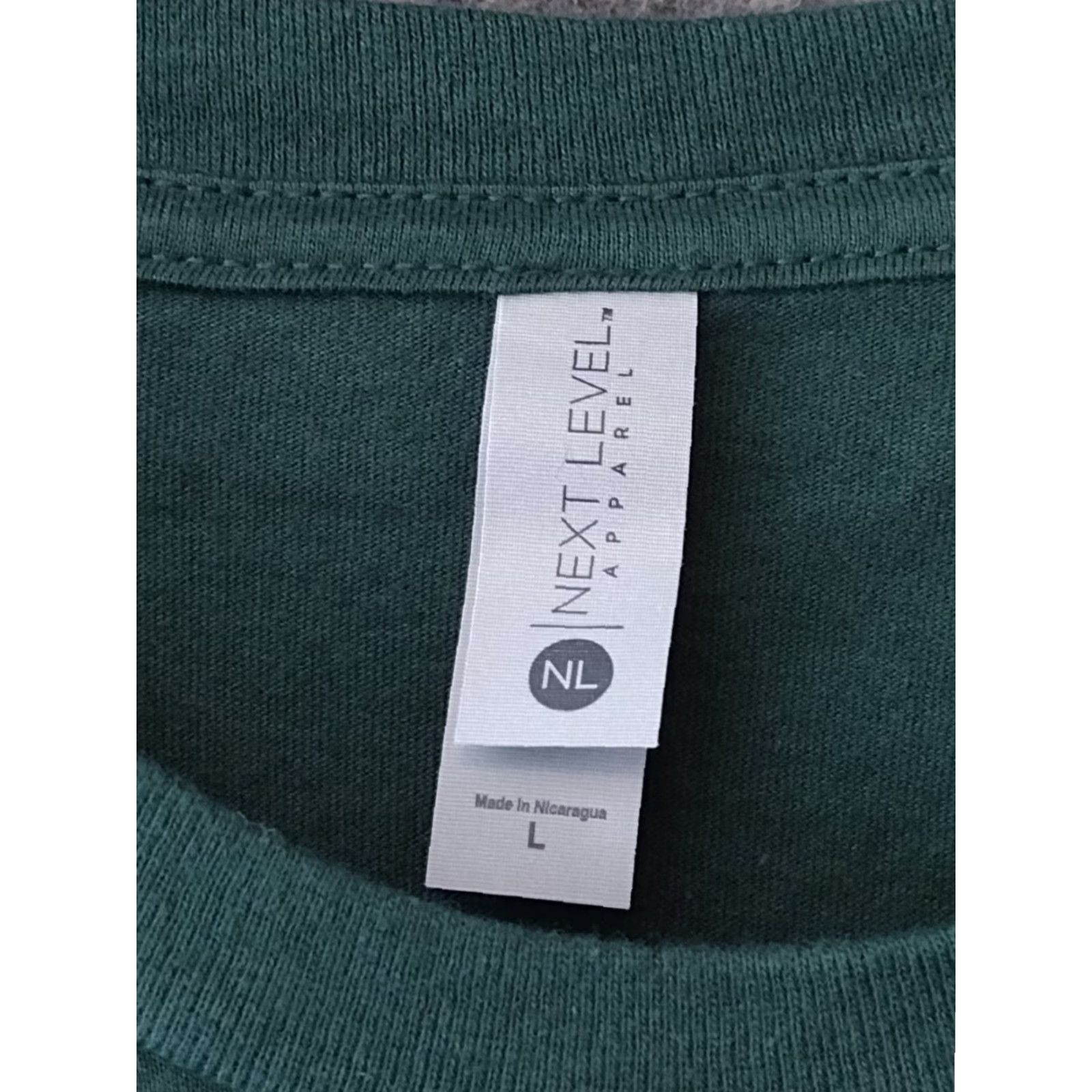 Next Level Next Level T-Shirt Crew Neck Pocket Men L Green Size US L / EU 52-54 / 3 - 6 Thumbnail