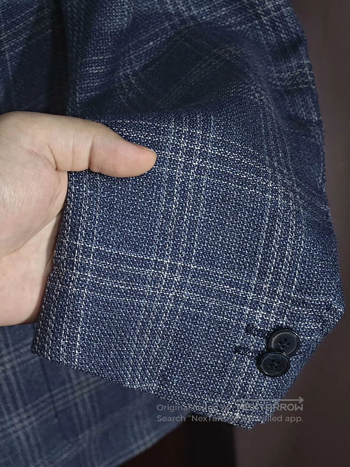 Zanone Henderson Zignone Wool Linen Blazer. Size US M / EU 48-50 / 2 - 3 Thumbnail