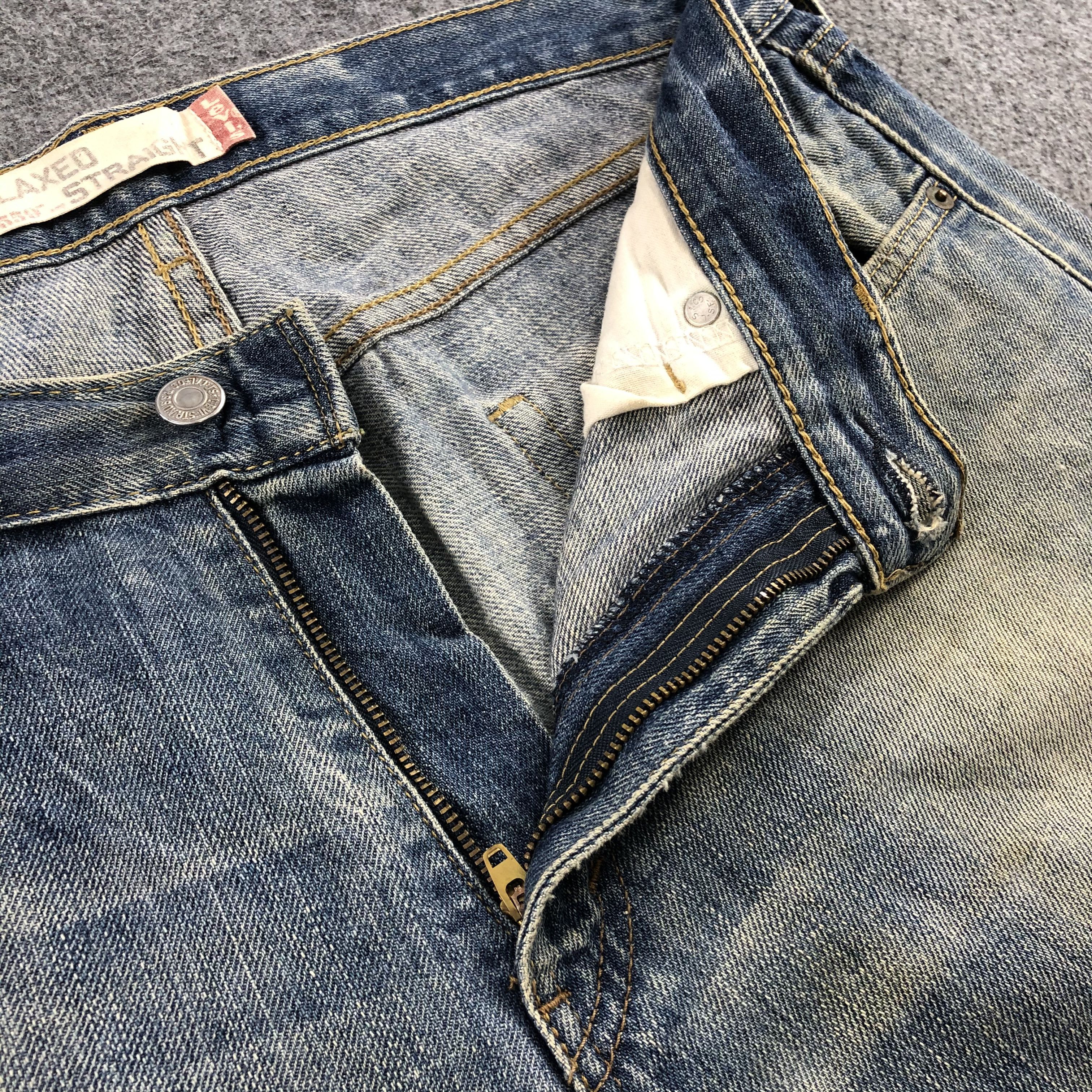 Levi's Vintage Blue Wash Levis 559 Jeans-J1667 Size US 36 / EU 52 - 8 Thumbnail