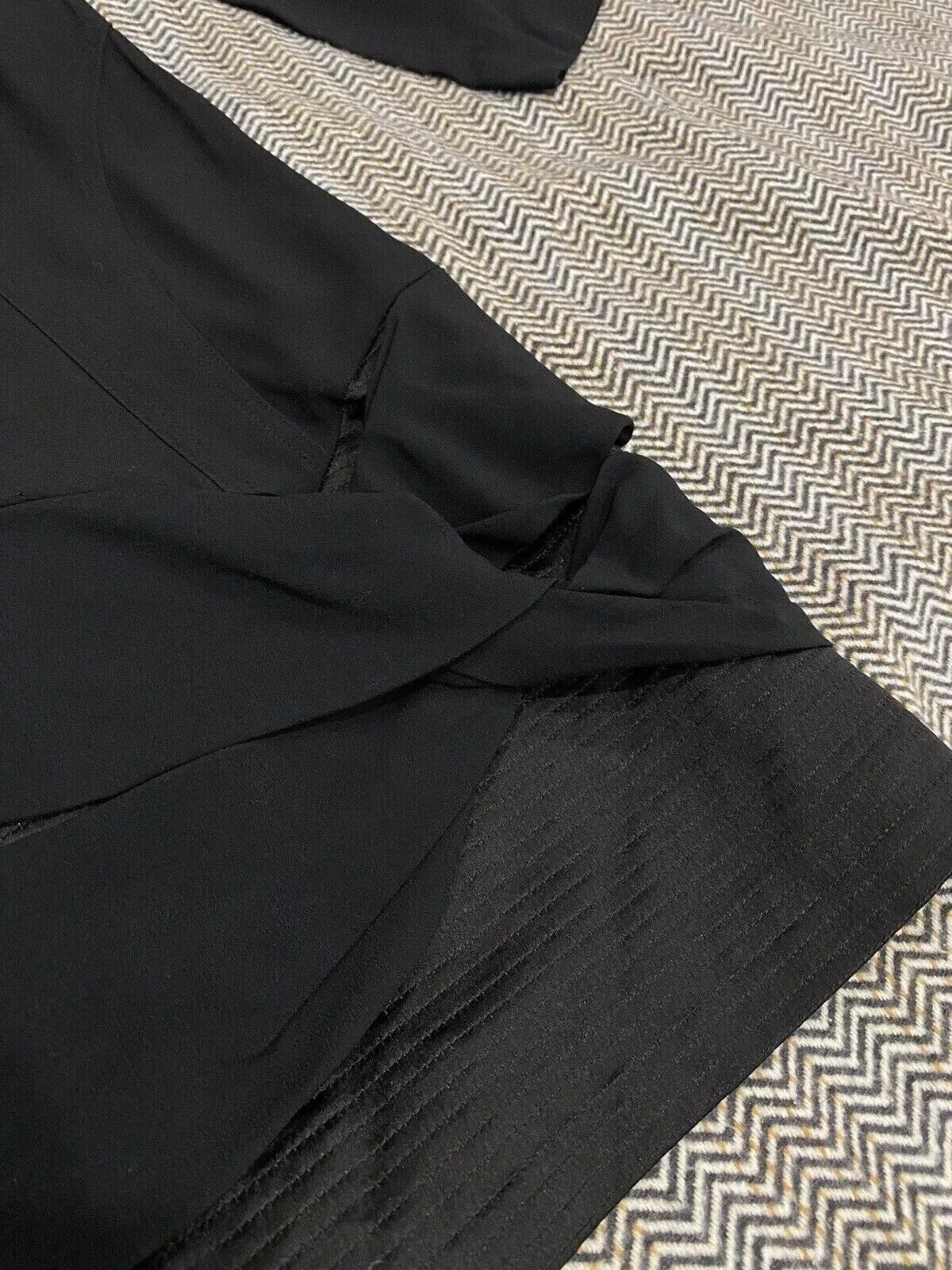 See by Chloe See By Chloe Black Dress Acetate Womens Viscose Size S UK8 Size S / US 4 / IT 40 - 9 Thumbnail
