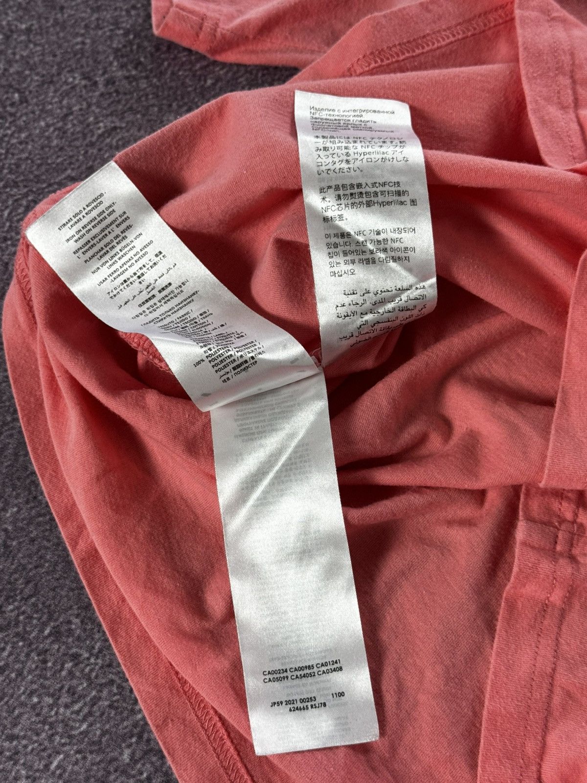 Alexander McQueen Alexander McQueen MCQ Y2K Pink Oversized T-Shirt Size S / US 4 / IT 40 - 13 Thumbnail