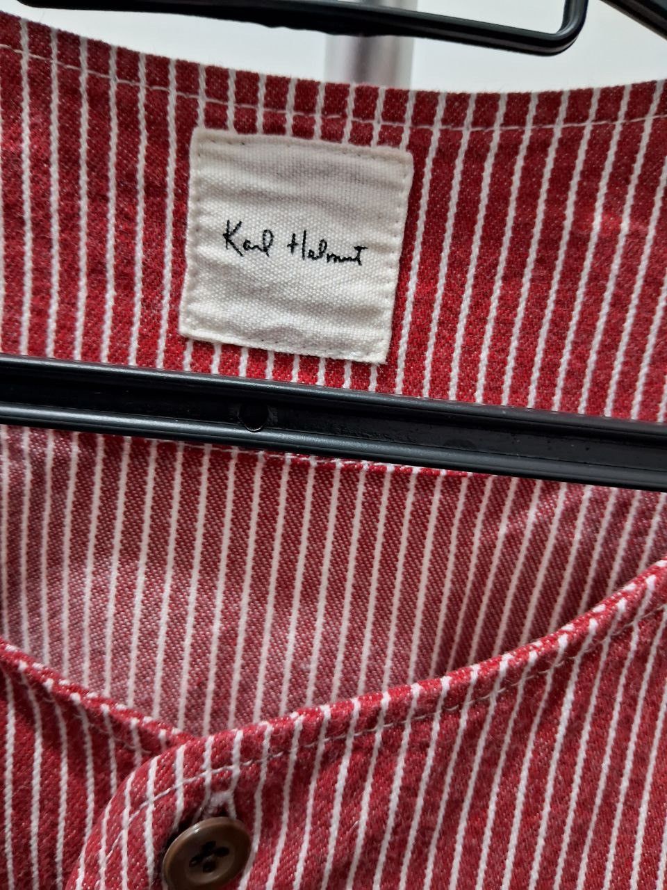 Karl Helmut Karl helmut baseball shirt oversize style Size US M / EU 48-50 / 2 - 7 Thumbnail