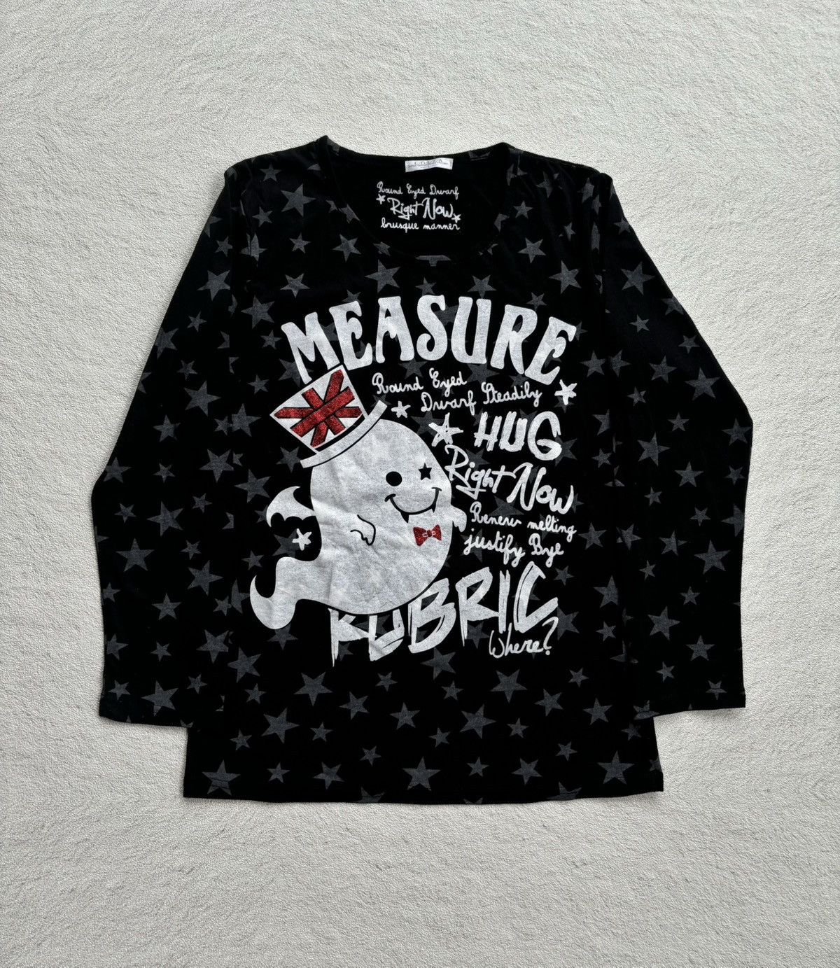 Hysteric Glamour Y2k Colza Measure Star Longsleeve Size US M / EU 48-50 / 2 - 1 Thumbnail