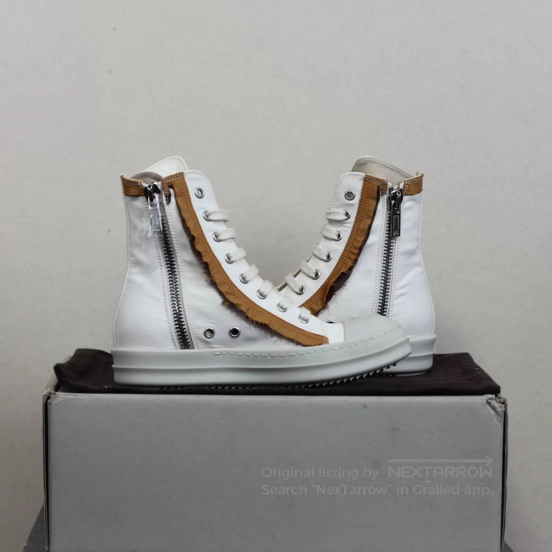 Rick Owens Drkshdw rick owens drkshdw silk nylon high. Size US 5 / IT 35 - 4 Thumbnail