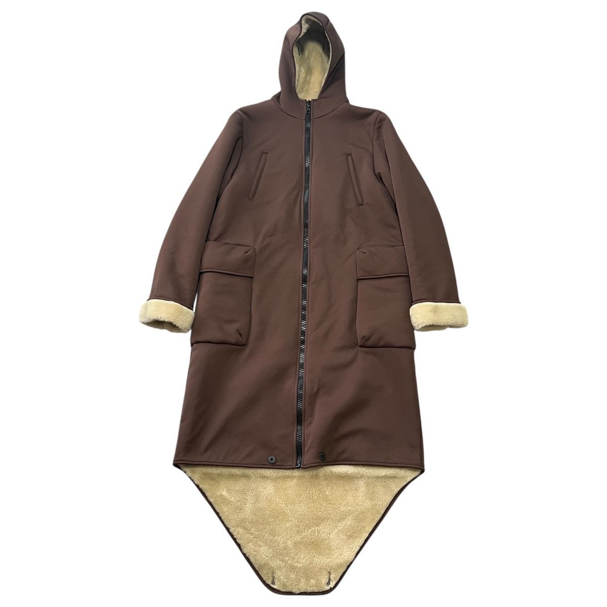 Miu Miu MIU MIU 1999FW Mouton Hooded Coat Size S / US 4 / IT 40 - 2 Thumbnail