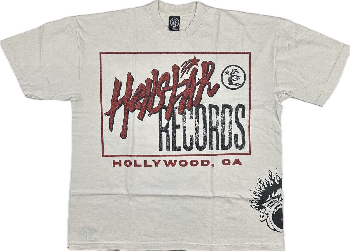 HELLSTAR Hellstar Overseas Collection Records T-shirt Size US XXL / EU 58 / 5 - 1 Thumbnail