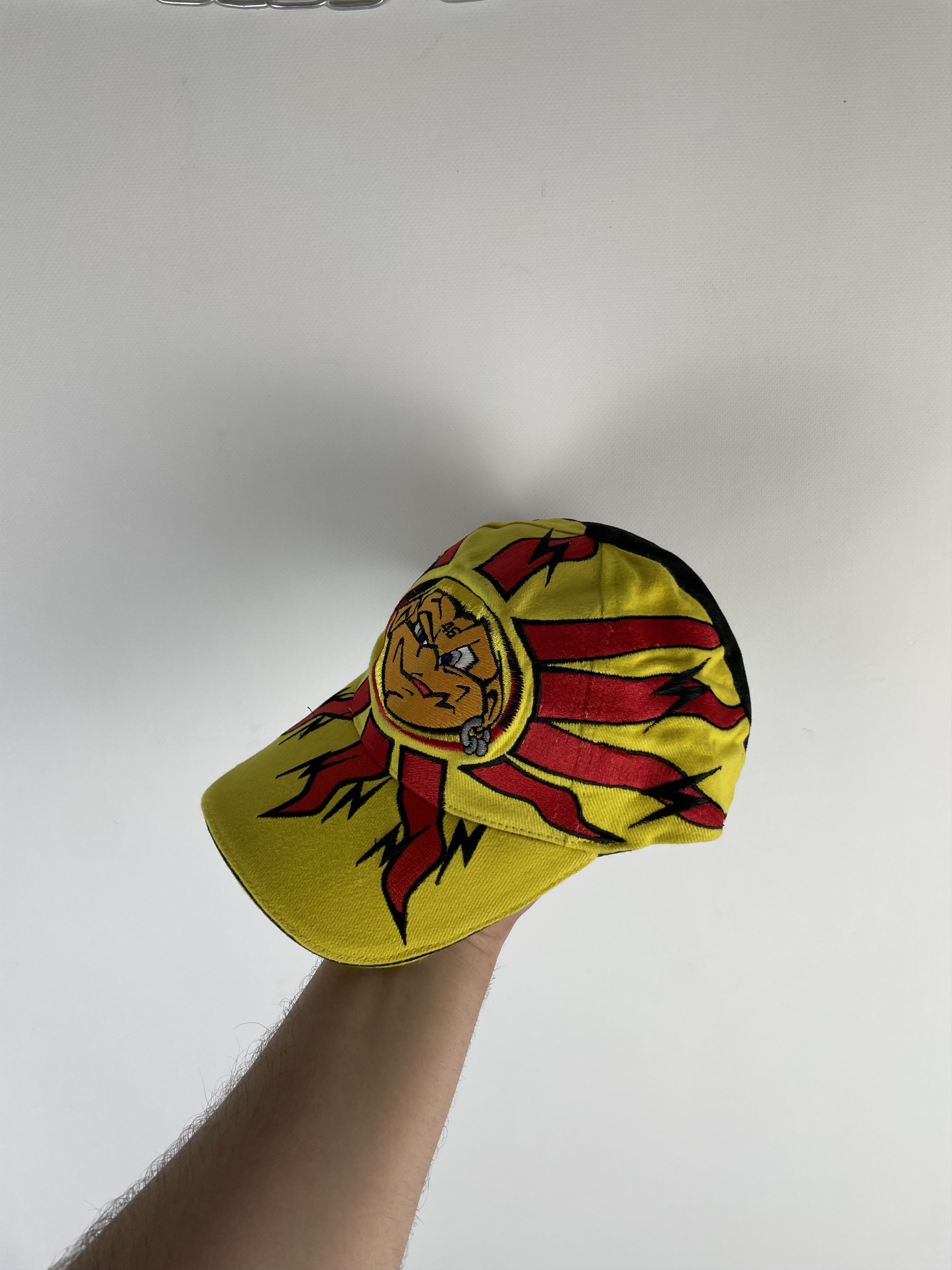 Vintage Vintage Daring Racing Moto Valentino Rossi 46 Doctor Cap Hat Size ONE SIZE - 3 Thumbnail